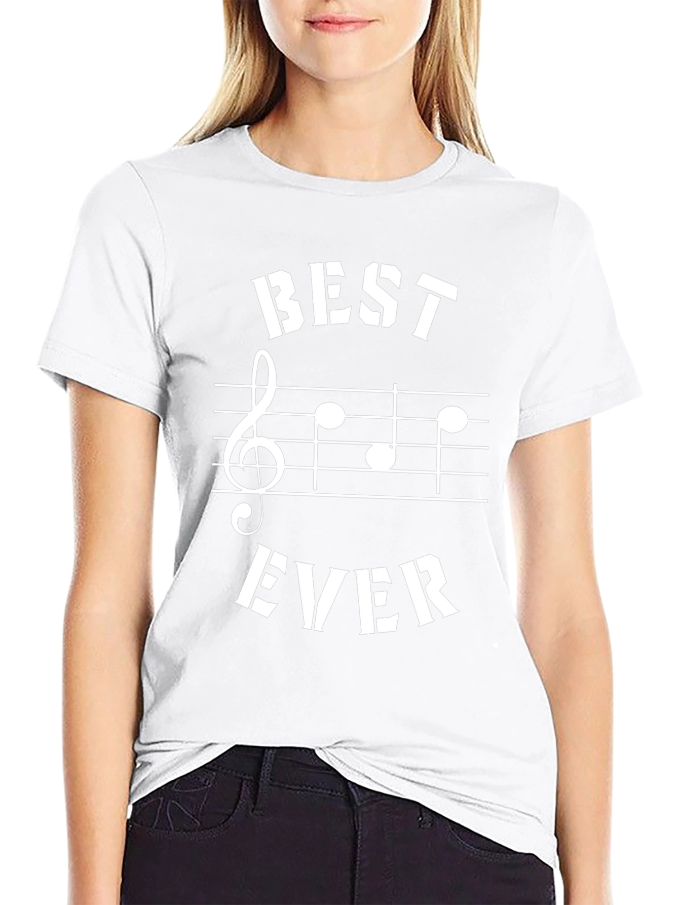 Best Treble Clef Music Notes Graphic Tee