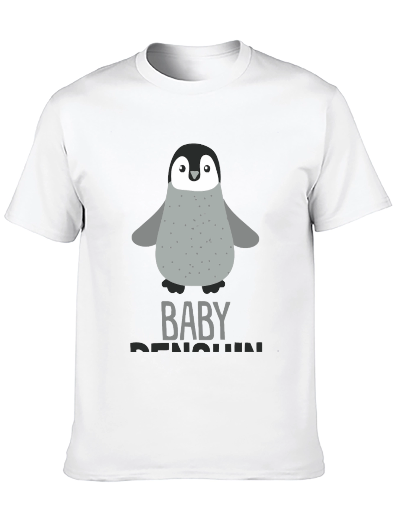 Baby Penguin Graphic Tee - Cute Animal T-Shirt