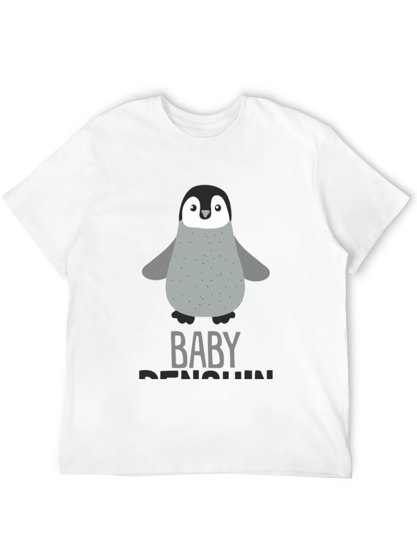 Baby Penguin Graphic Tee - Cute Animal T-Shirt