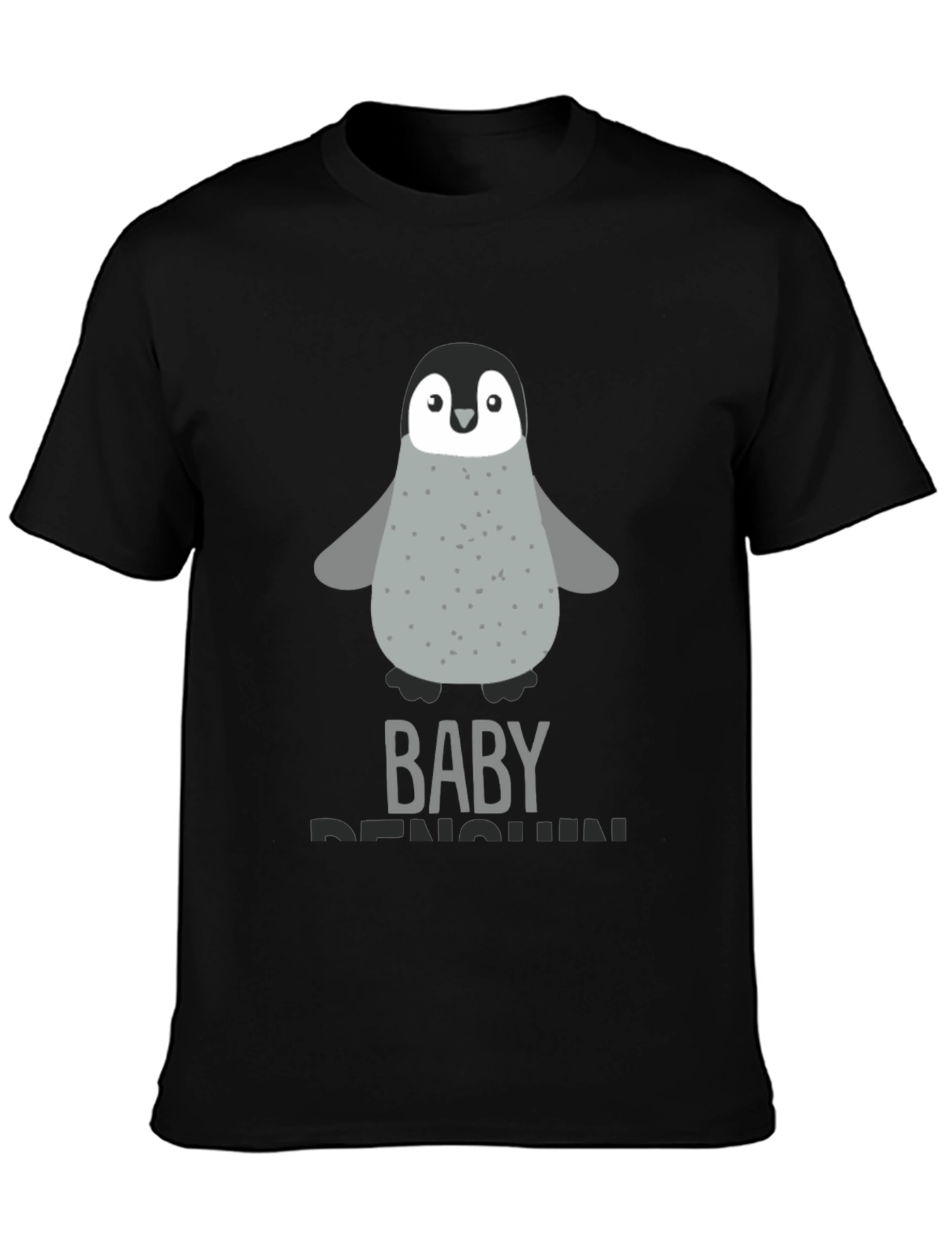 Baby Penguin Graphic Tee - Cute Animal T-Shirt
