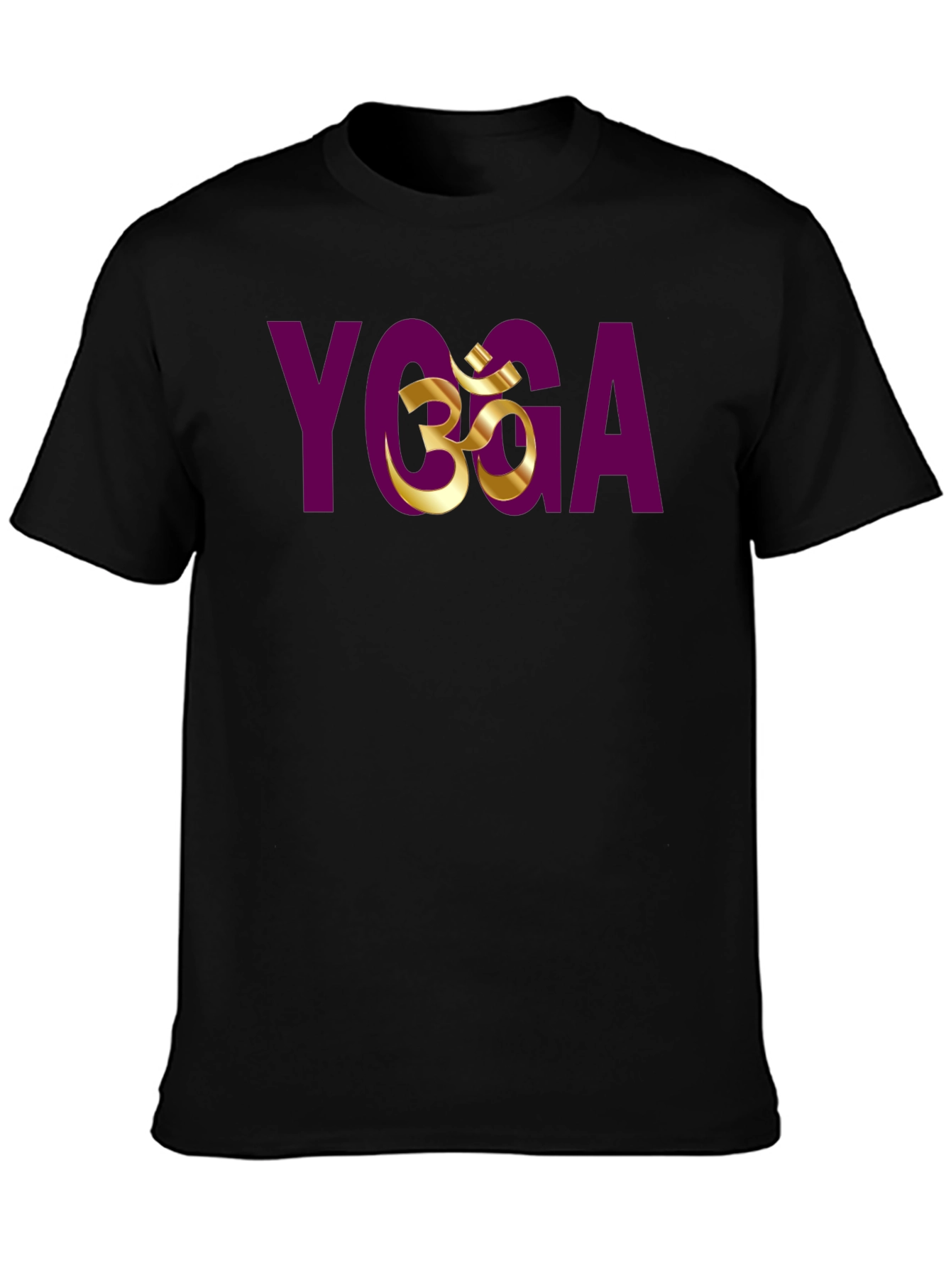 Yoga Om Symbol Graphic T-Shirt