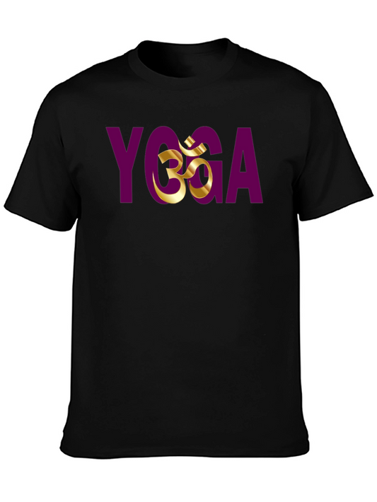Yoga Om Symbol Graphic T-Shirt