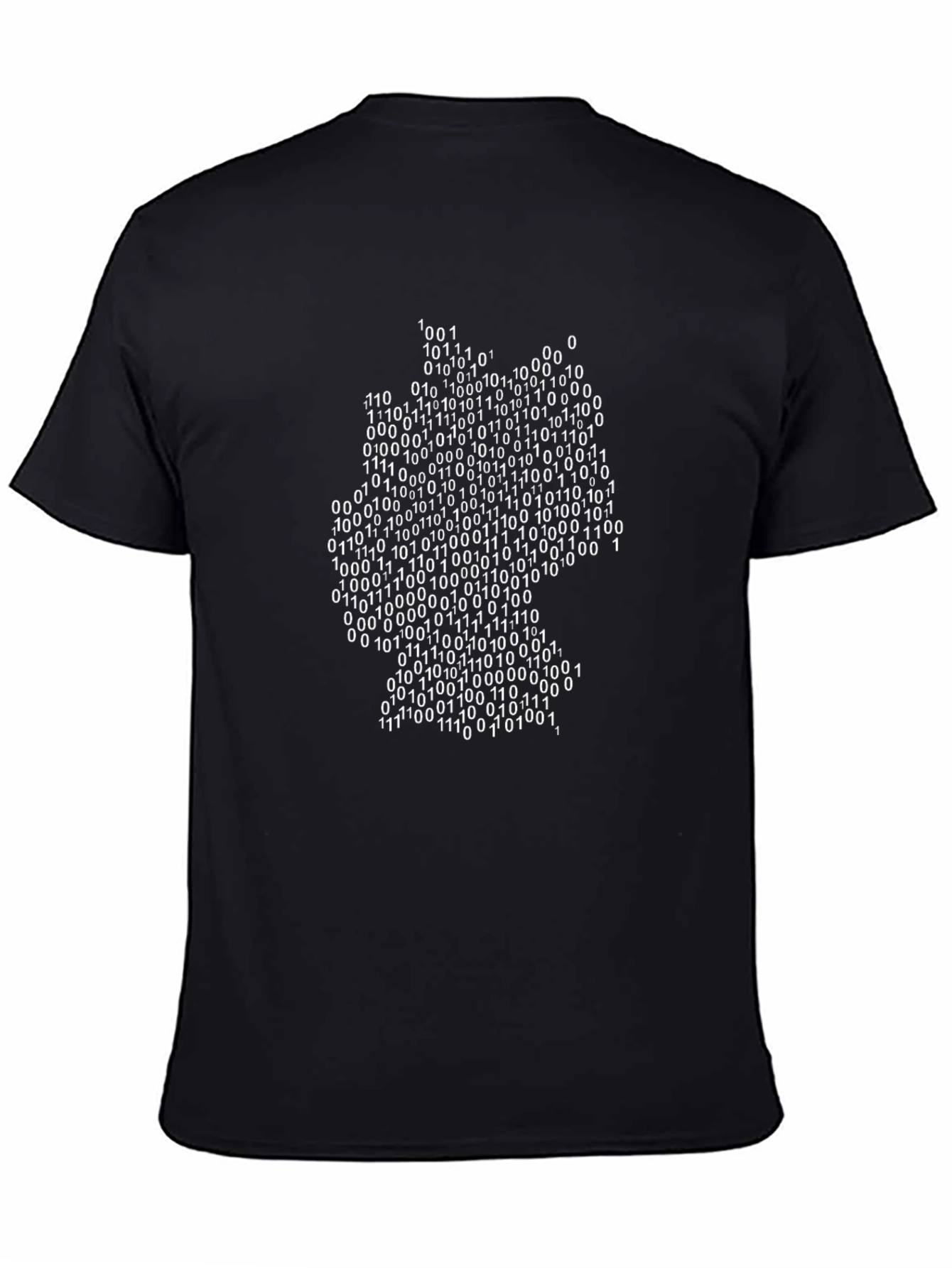 Binary Code Germany Map T-Shirt