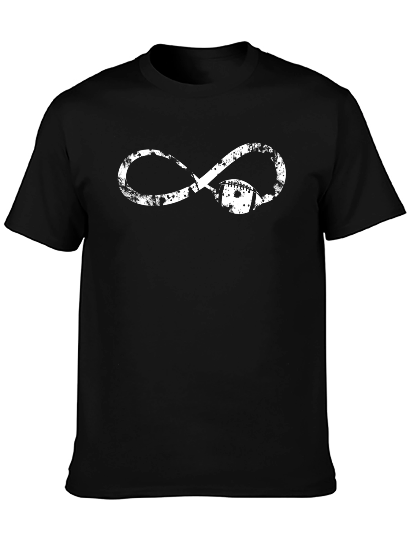 Infinity Football Graphic Tee - Black