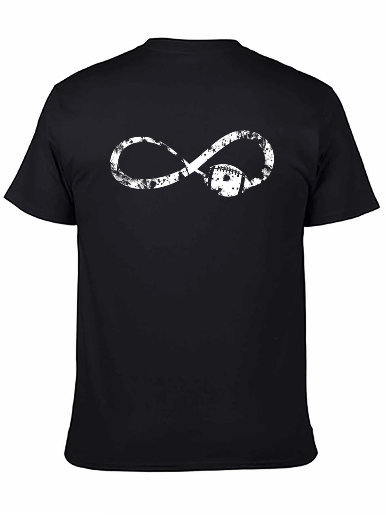 Infinity Football Graphic Tee - Black