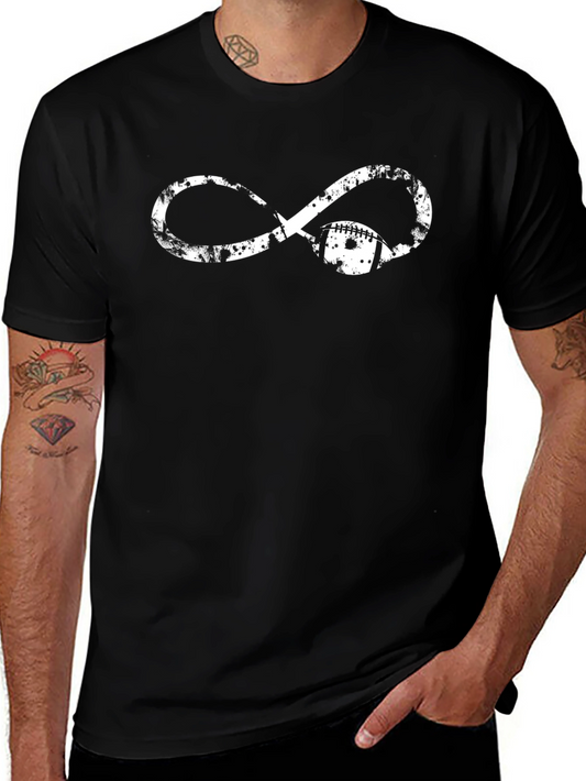 Infinity Football Graphic Tee - Black
