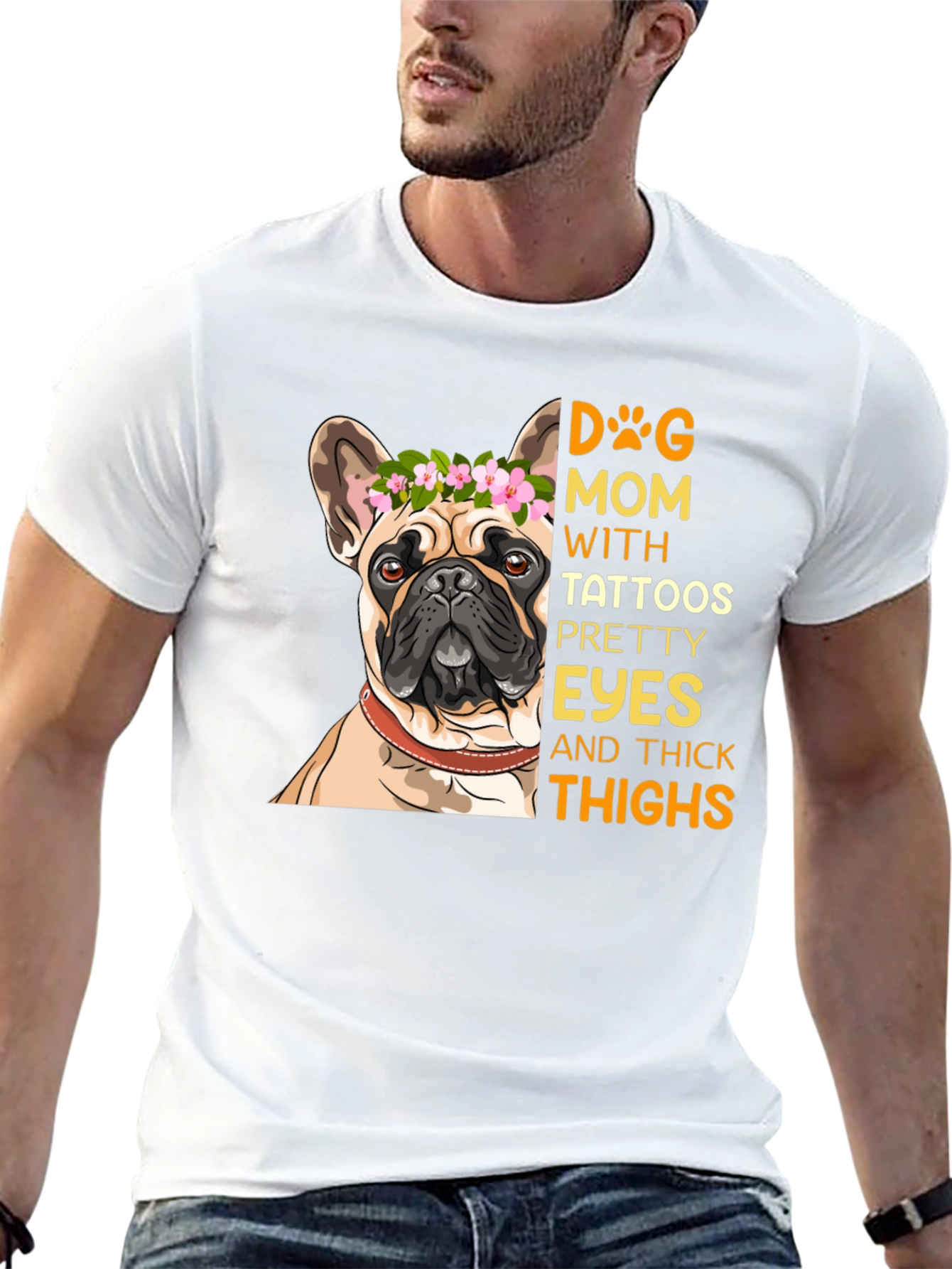 Dog Mom Tattoo T-Shirt