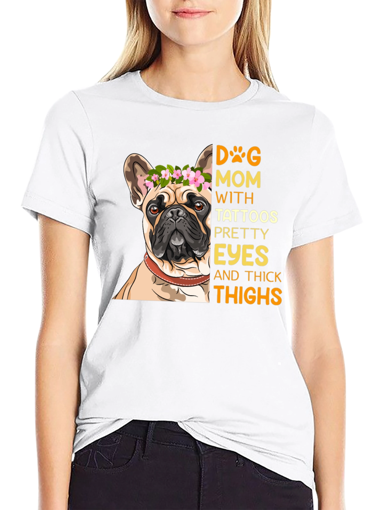 Dog Mom Tattoo T-Shirt