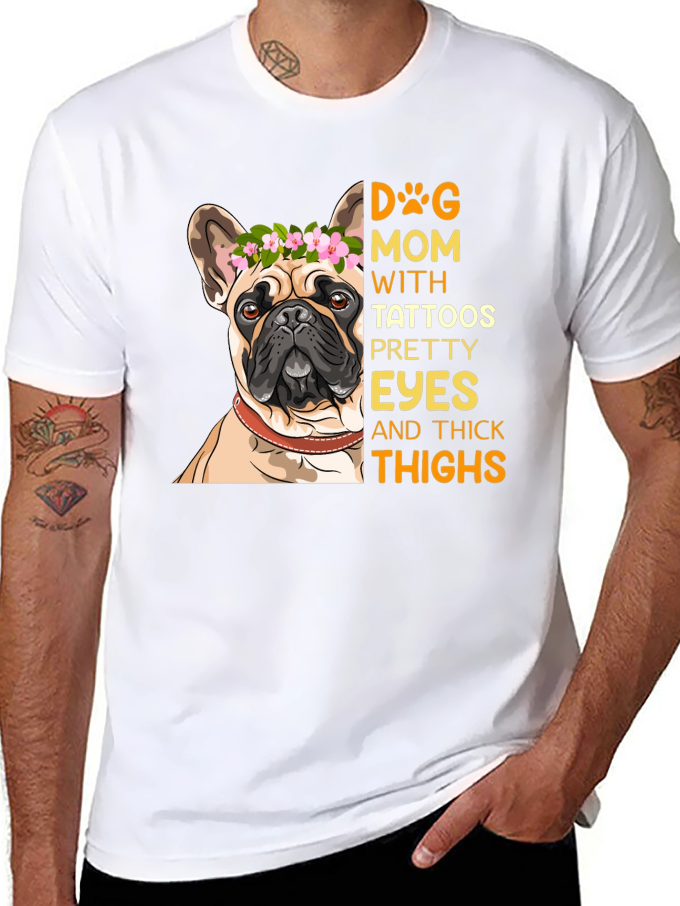 Dog Mom Tattoo T-Shirt