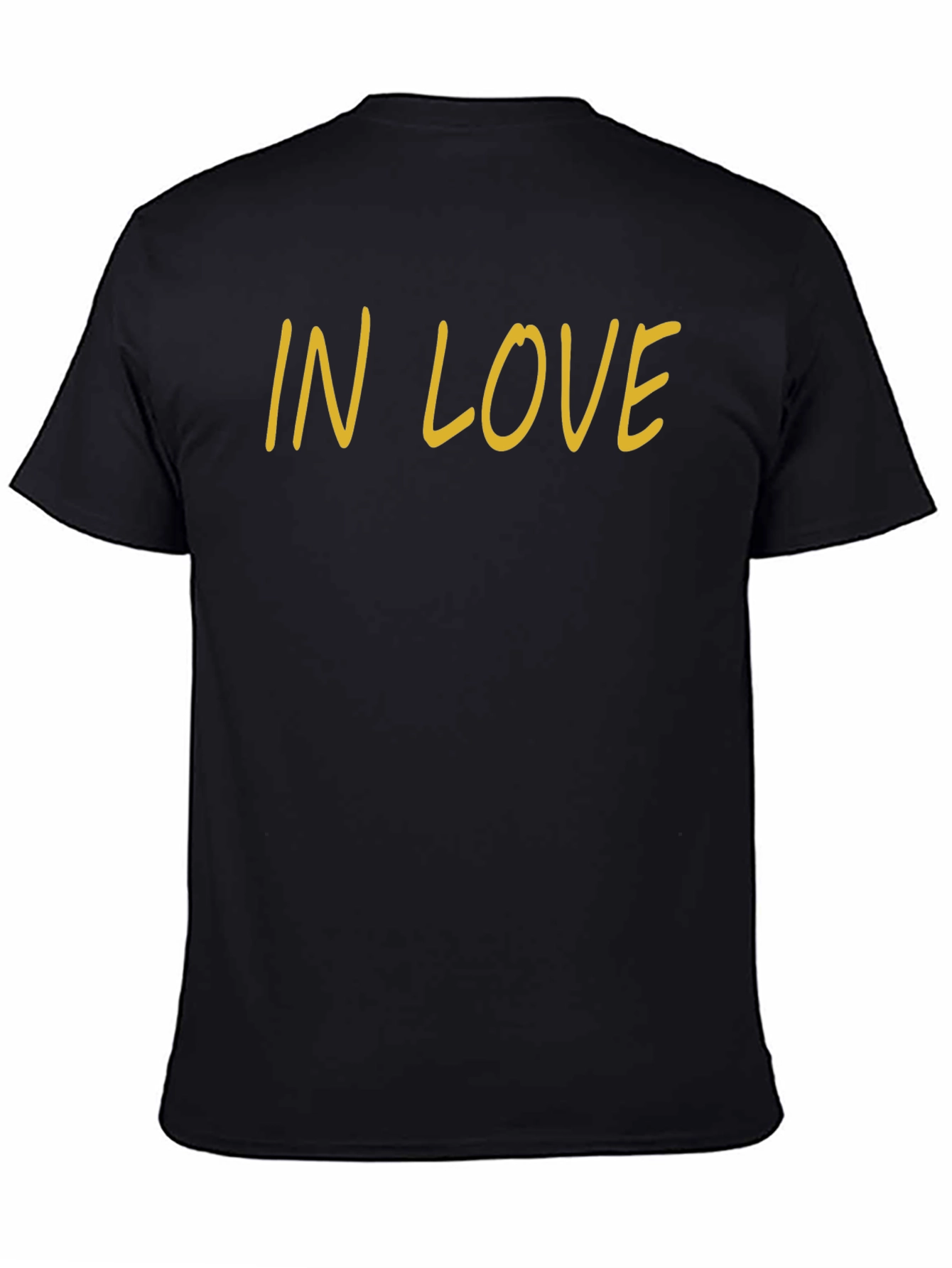 In Love Black Tee Shirt