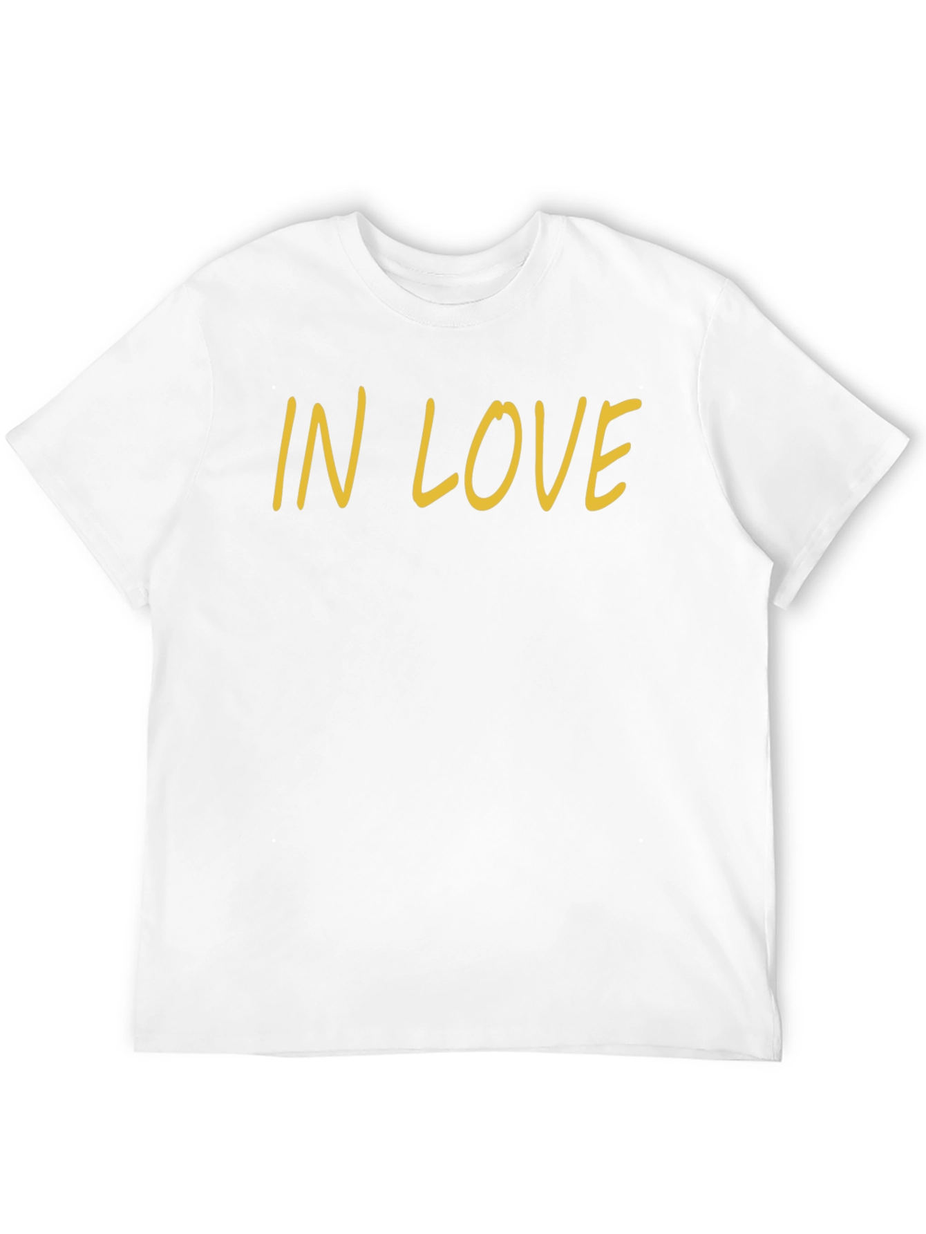 In Love Black Tee Shirt