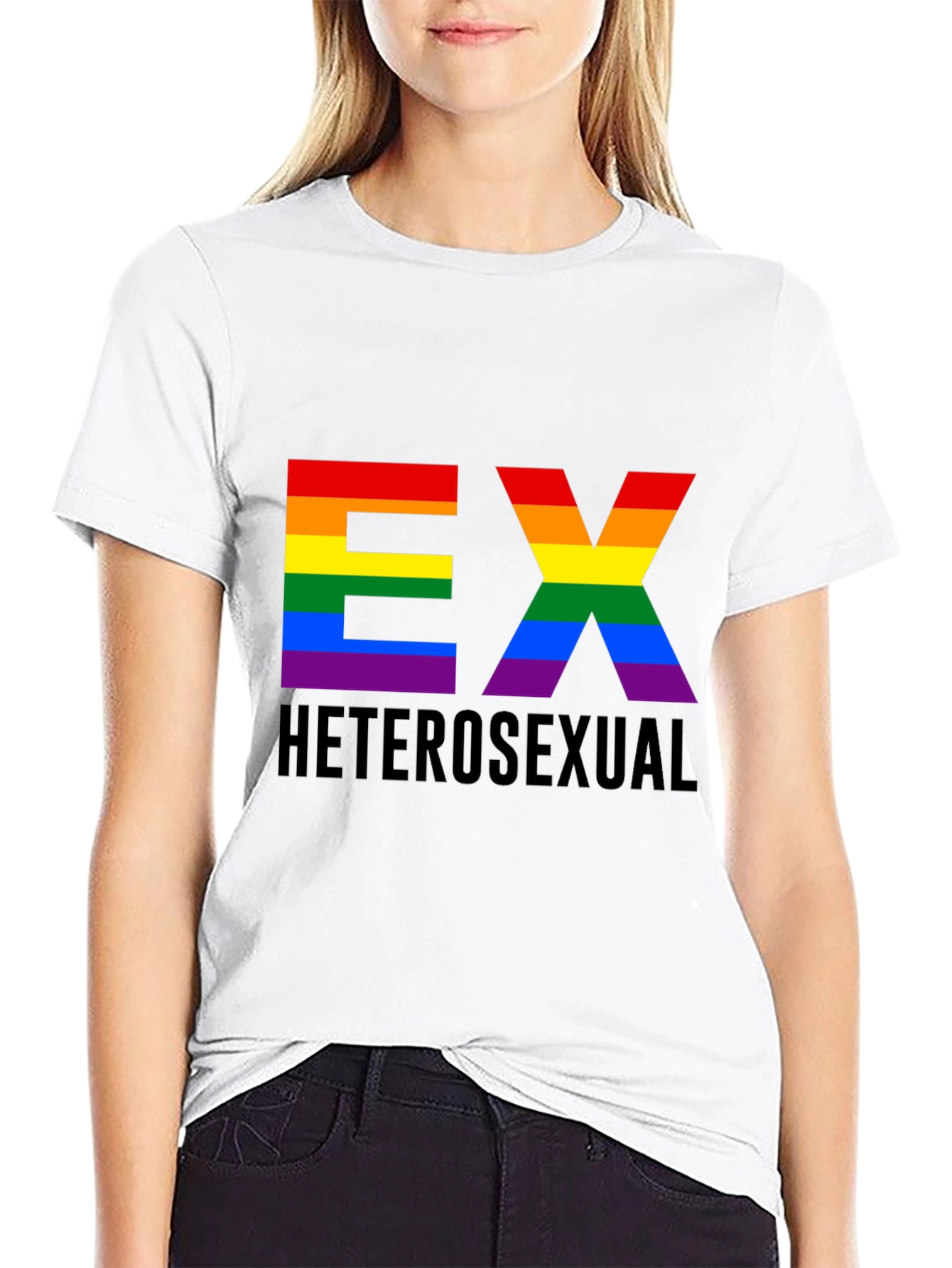 Ex Heterosexual LGBT Pride T-Shirt