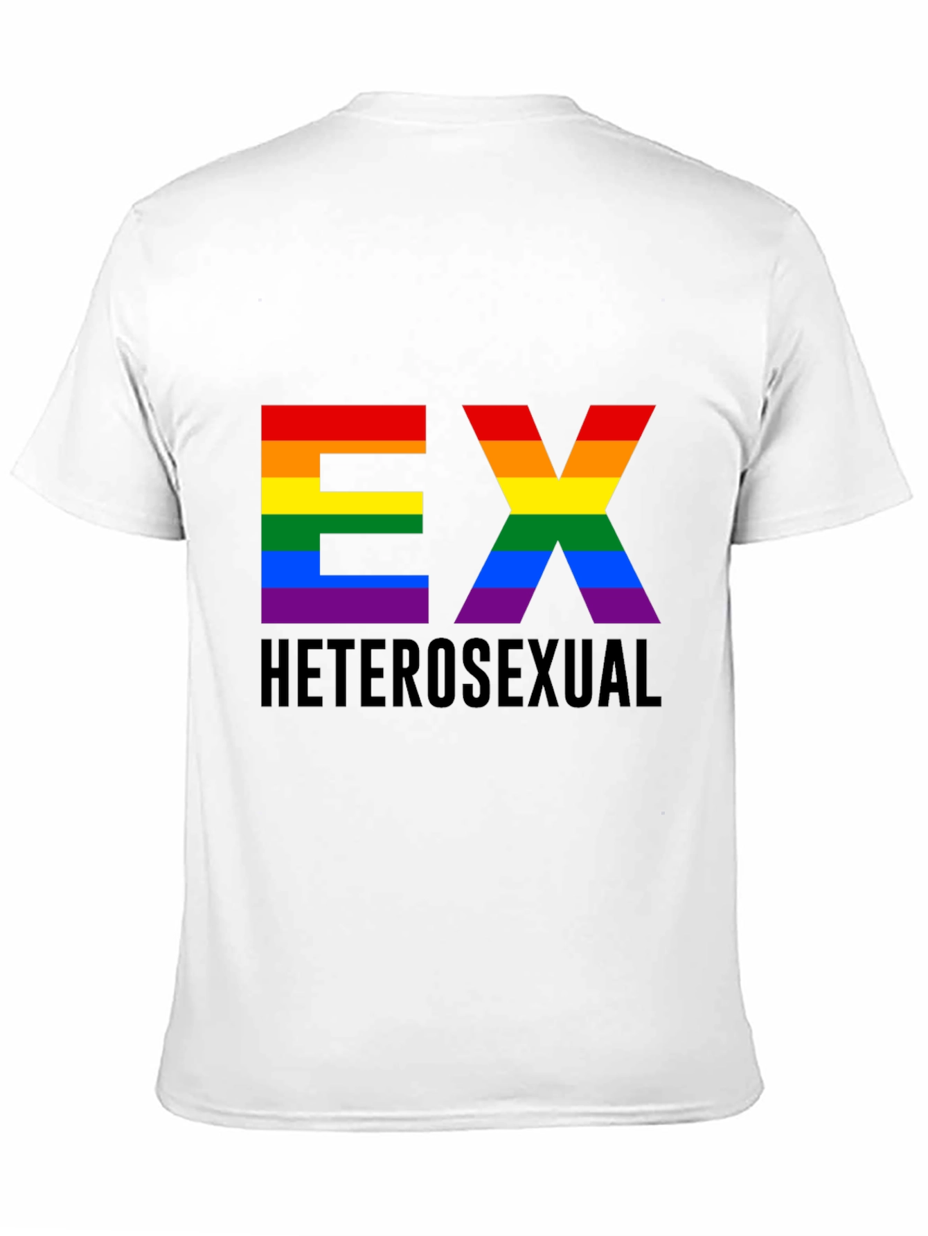 Ex Heterosexual LGBT Pride T-Shirt