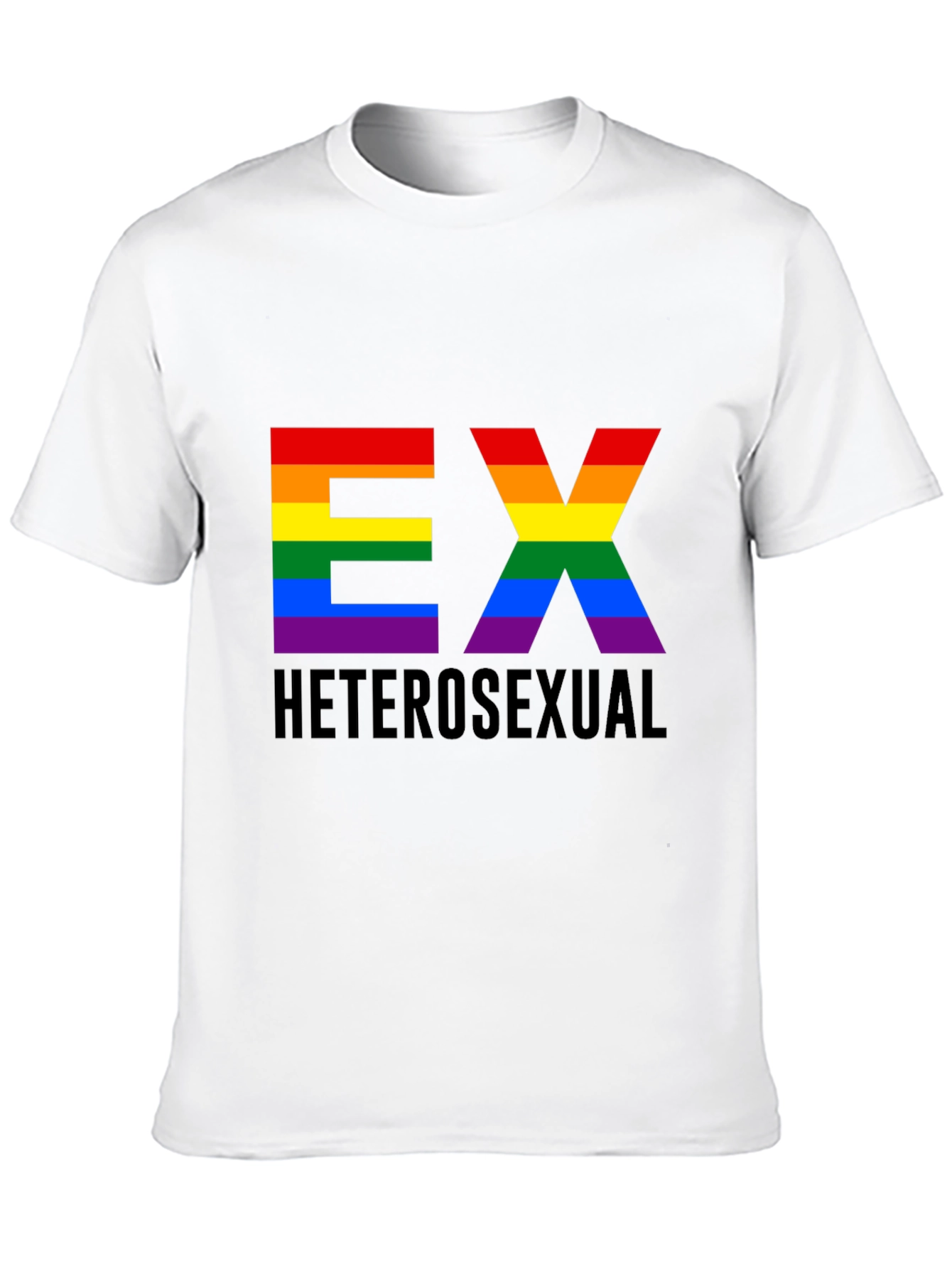 Ex Heterosexual LGBT Pride T-Shirt