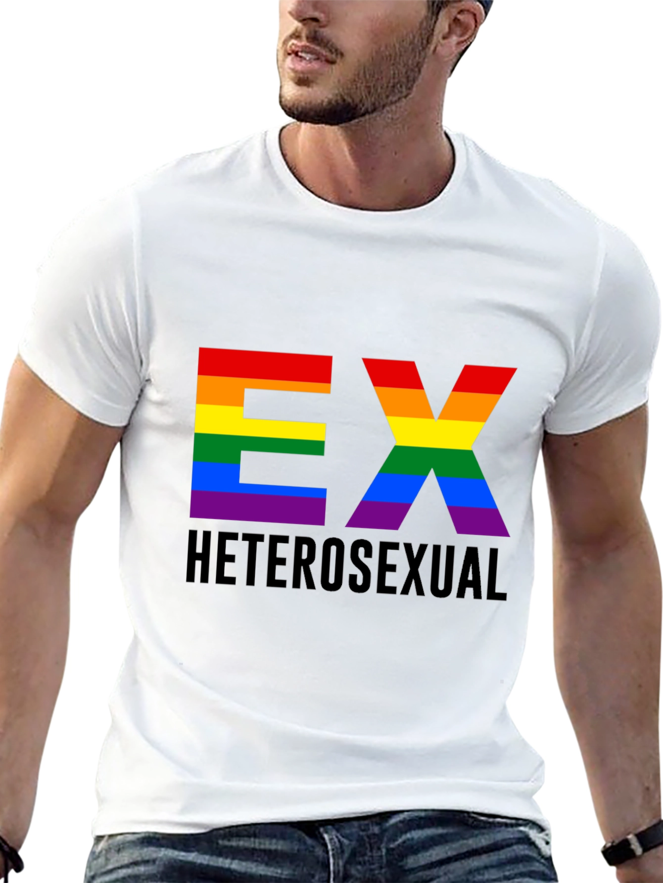 Ex Heterosexual LGBT Pride T-Shirt