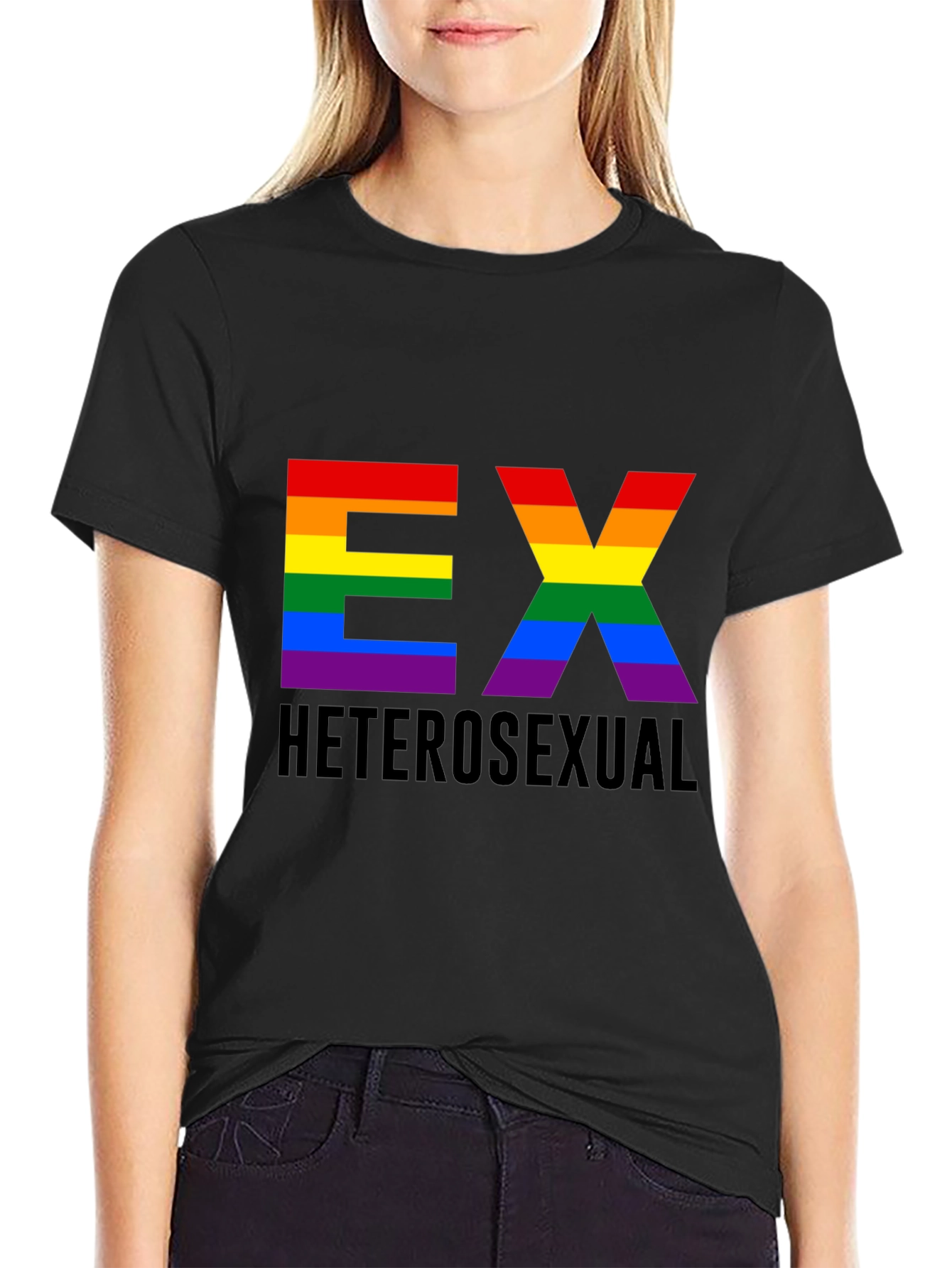 Ex Heterosexual LGBT Pride T-Shirt
