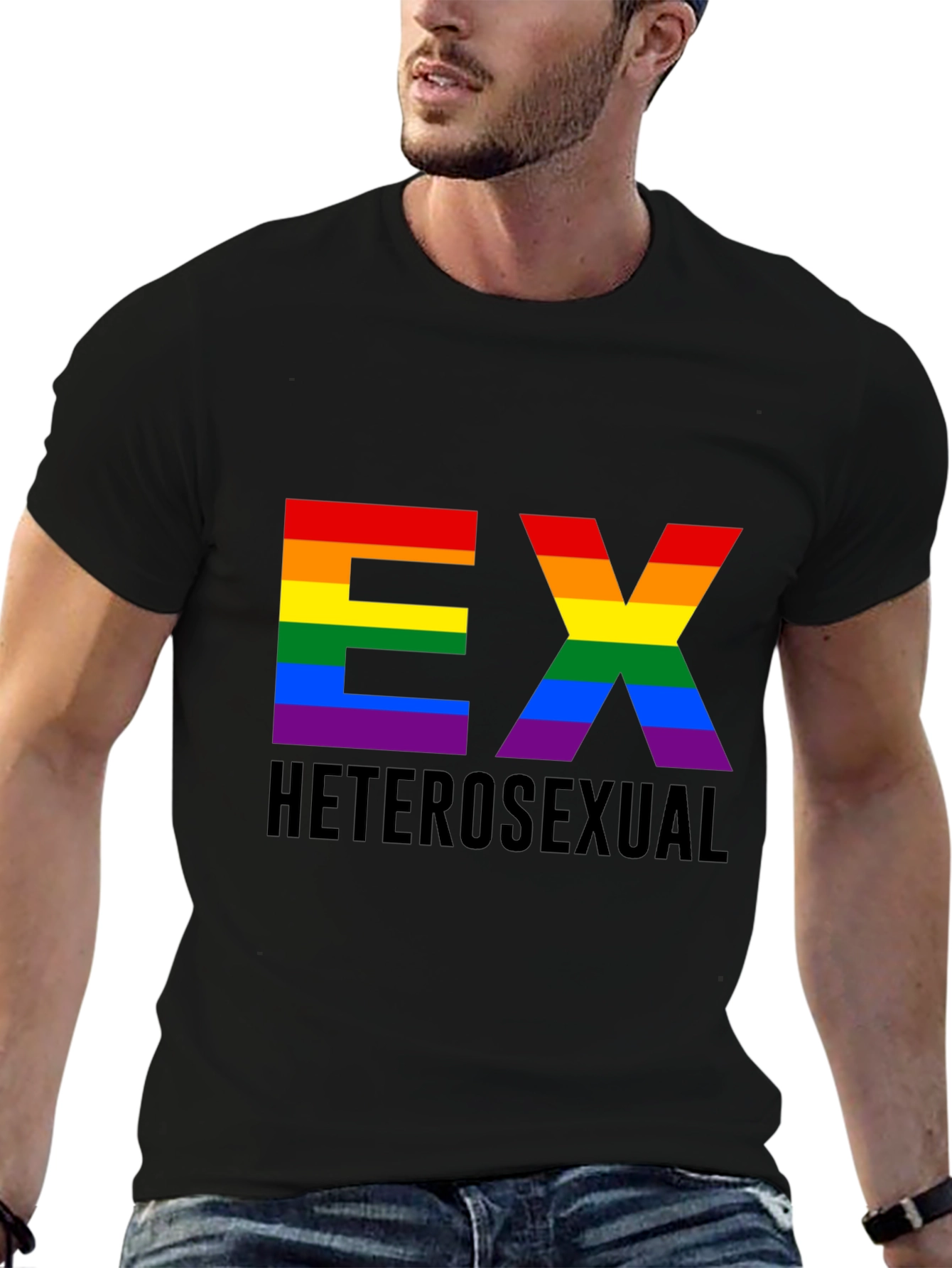 Ex Heterosexual LGBT Pride T-Shirt