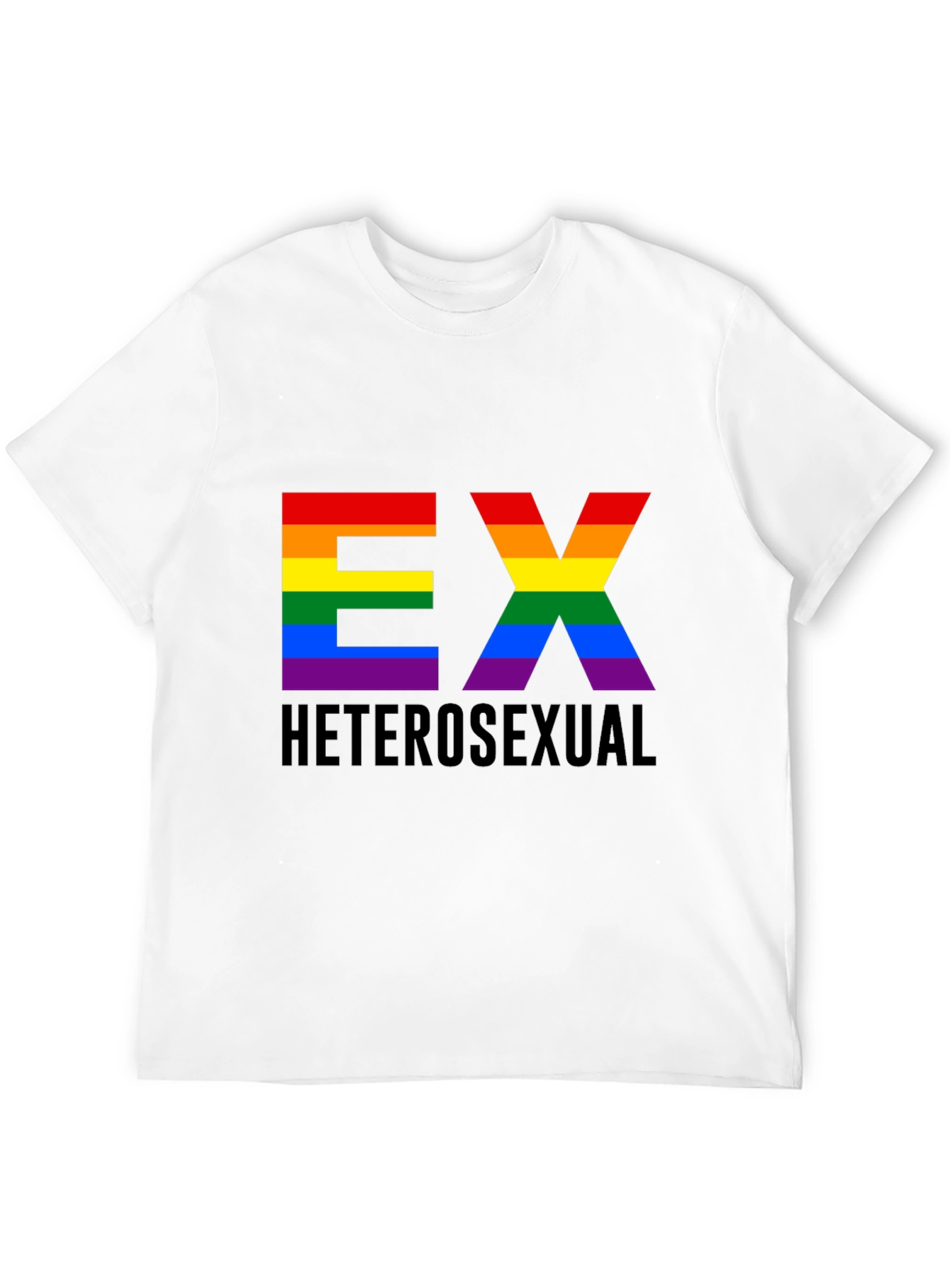 Ex Heterosexual LGBT Pride T-Shirt