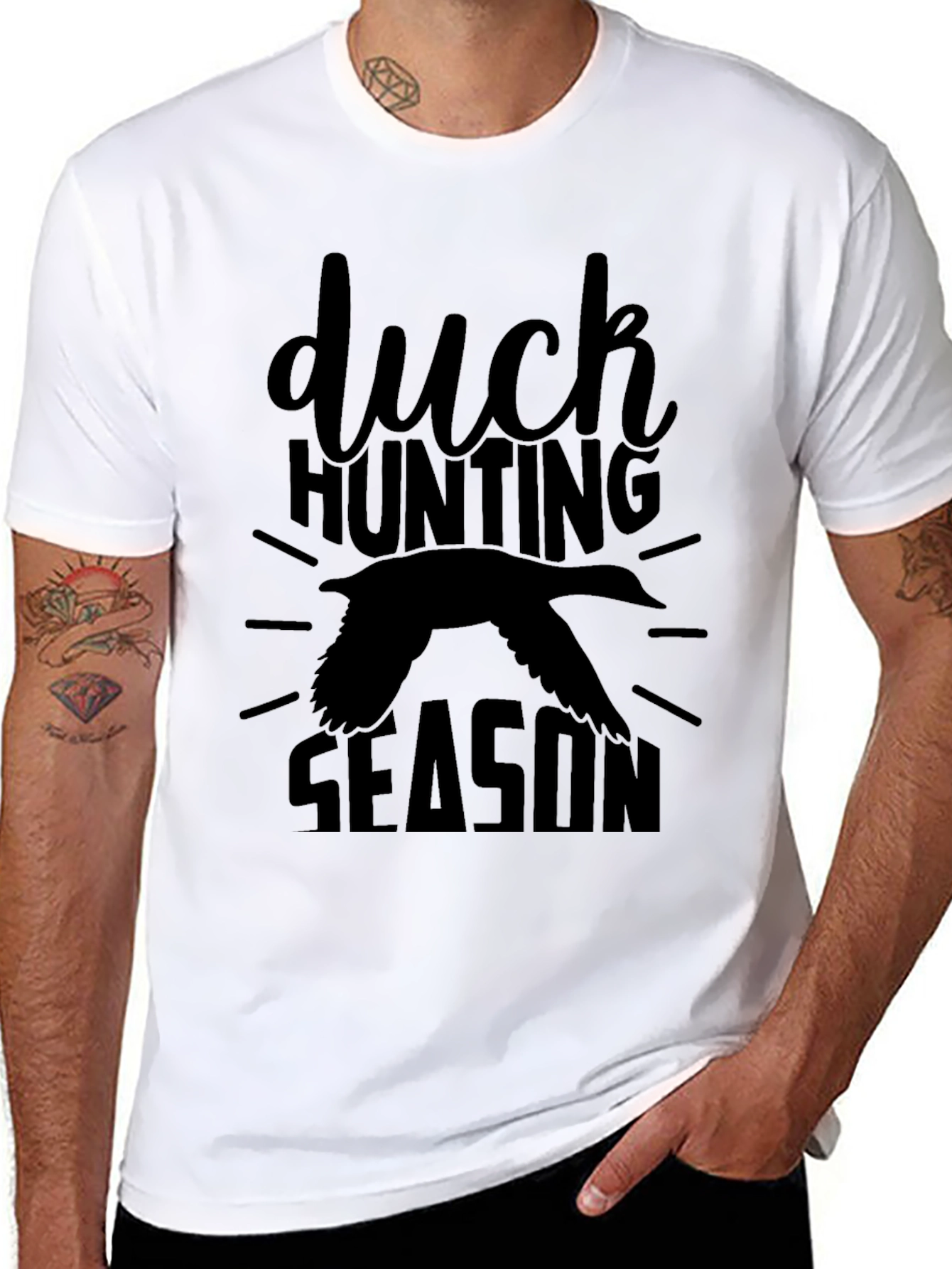 Duck Hunting Season Graphic T-Shirt
