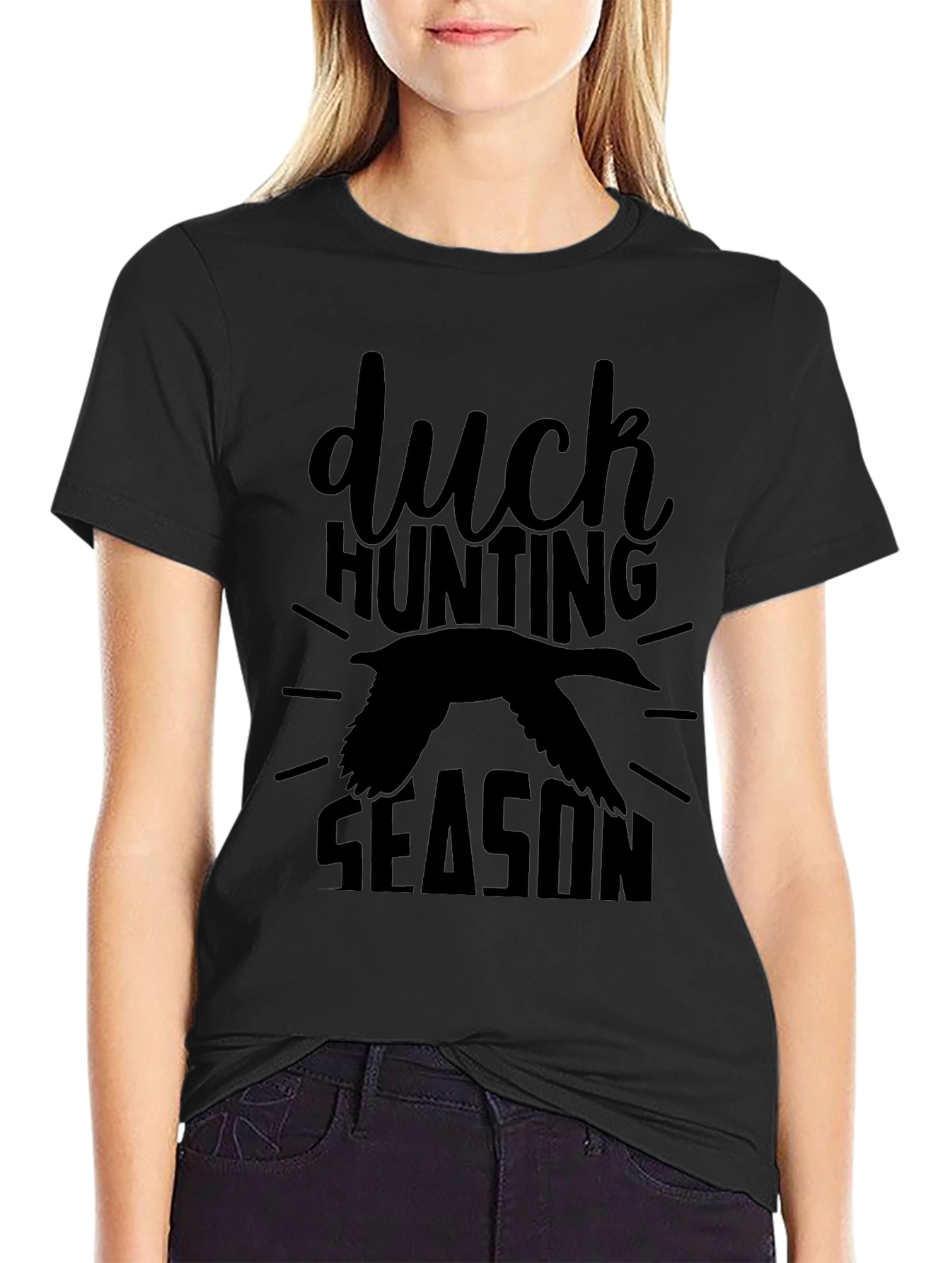 Duck Hunting Season Graphic T-Shirt