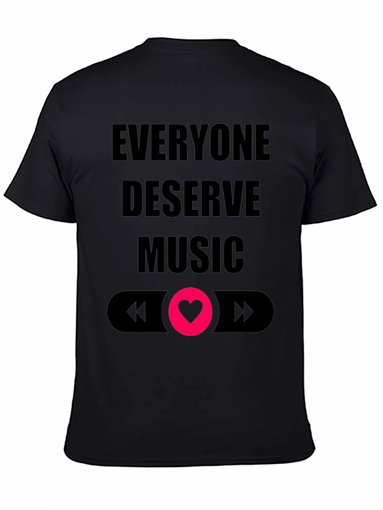 Everyone Deserves Music Graphic T-Shirt
