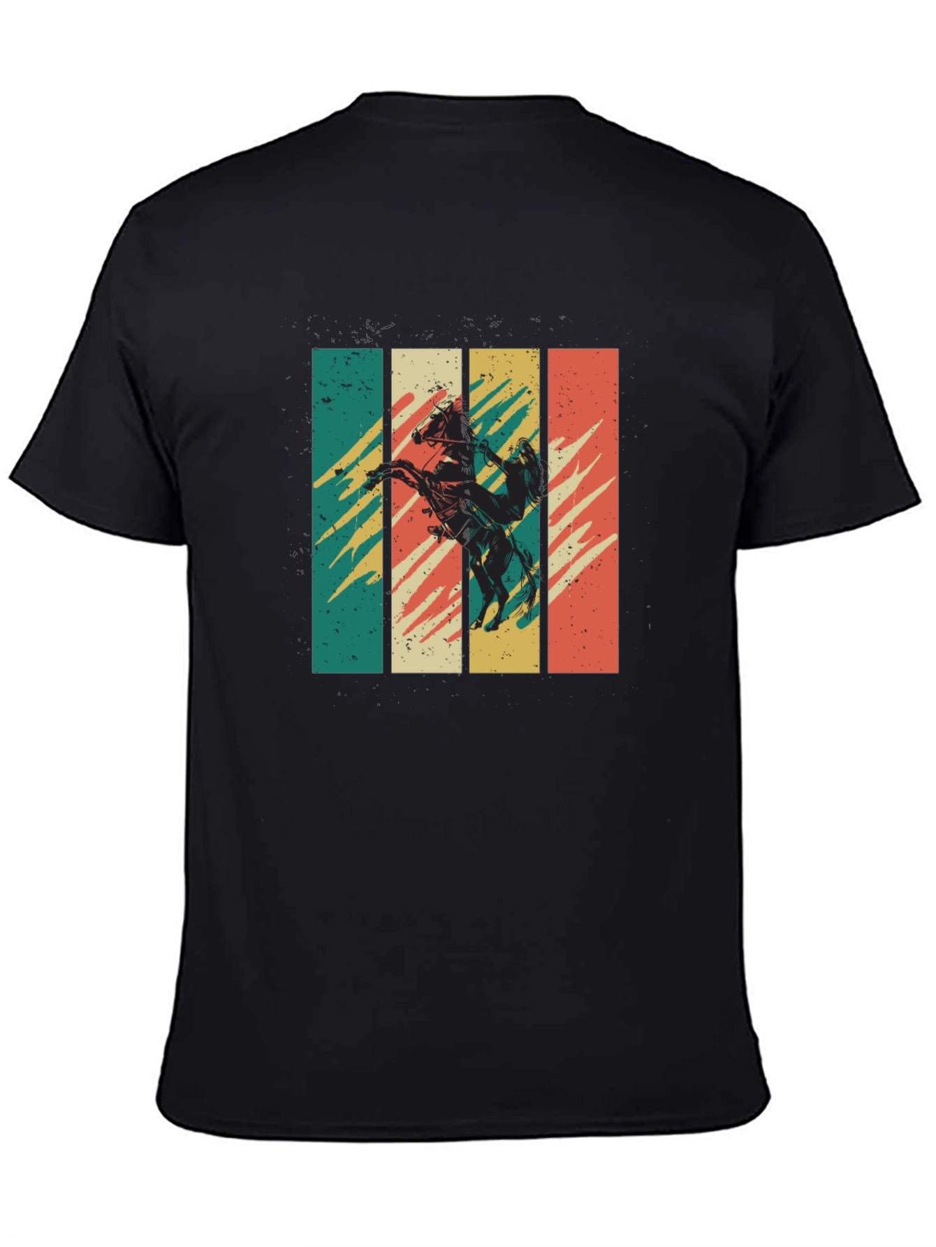 Retro Cowboy Horse Graphic Tee