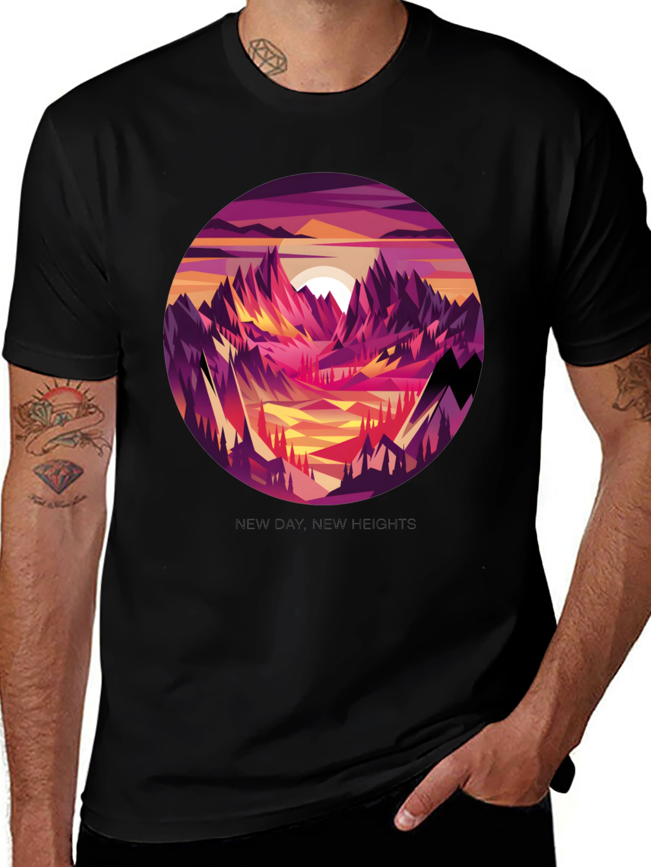 Mountain View Graphic Tee - New Day New Heights