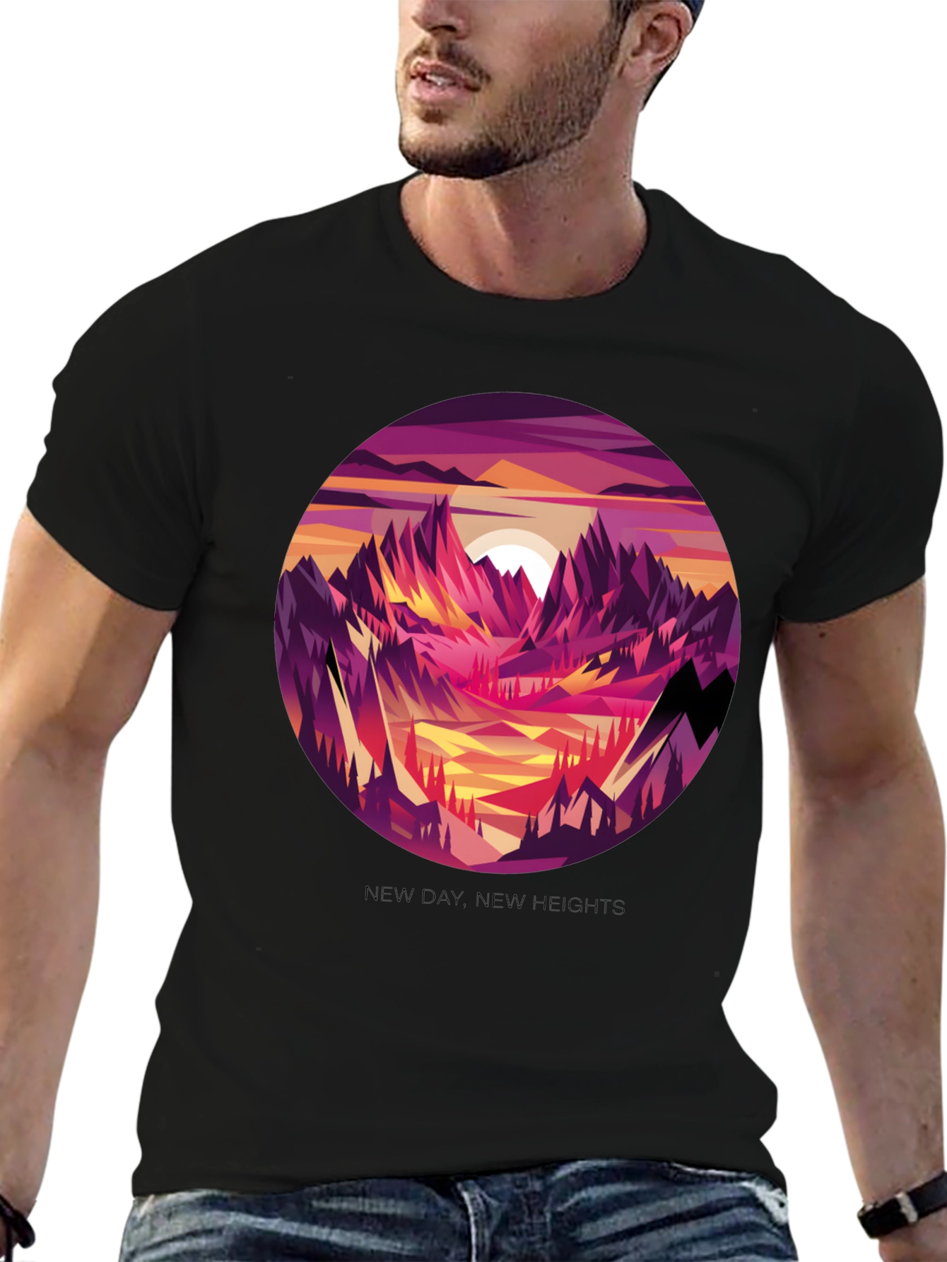 Mountain View Graphic Tee - New Day New Heights