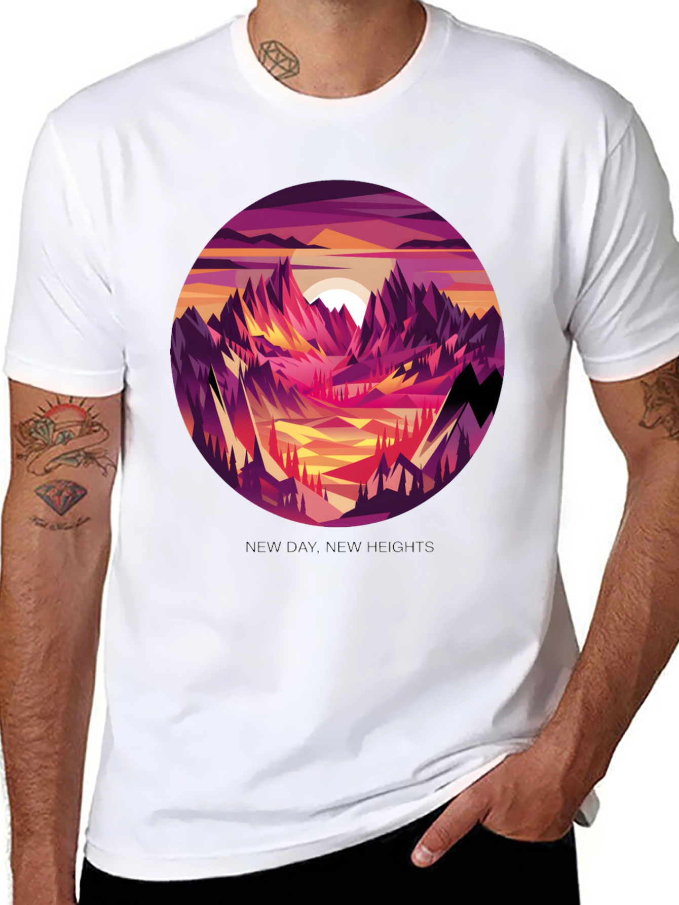 Mountain View Graphic Tee - New Day New Heights