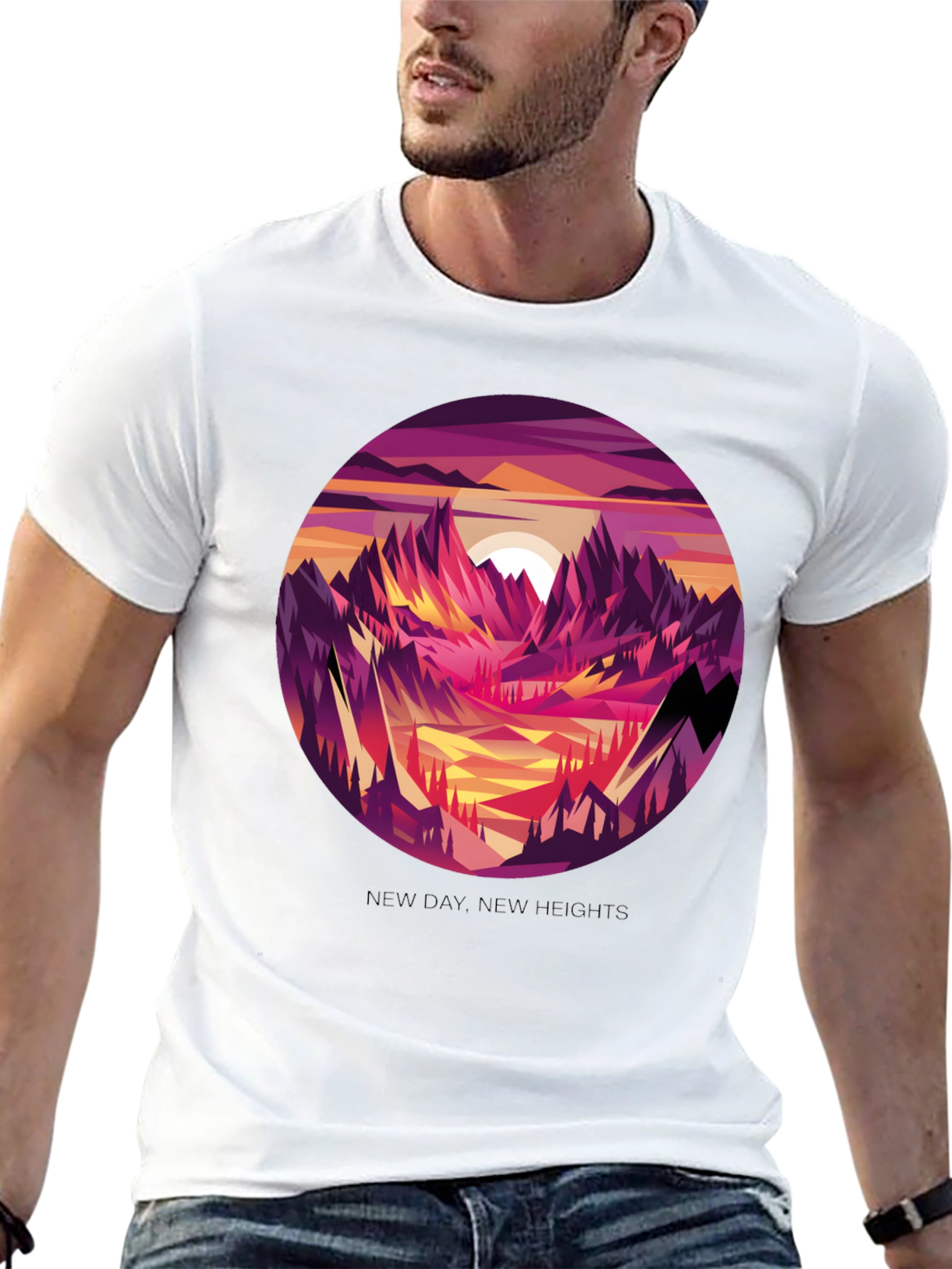 Mountain View Graphic Tee - New Day New Heights