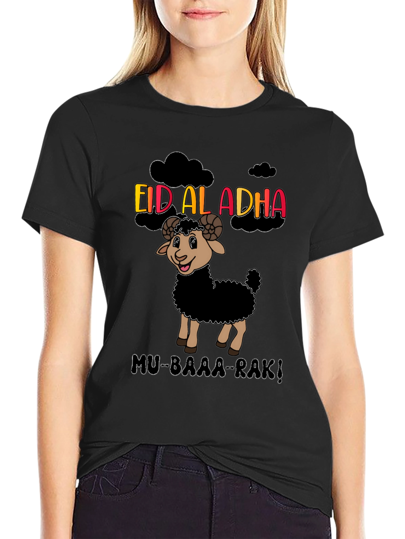 Eid al-Adha Sheep Graphic T-Shirt