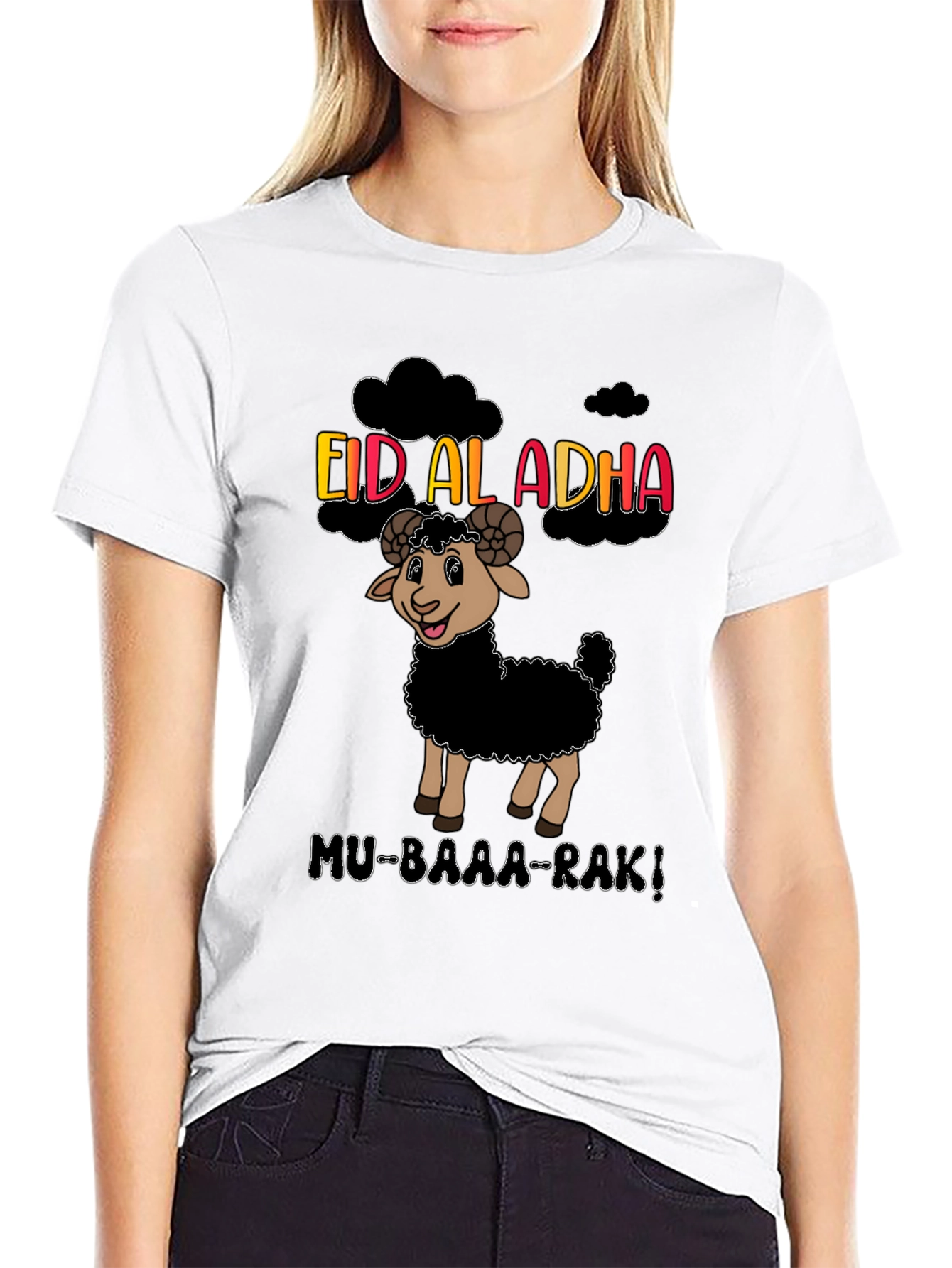 Eid al-Adha Sheep Graphic T-Shirt