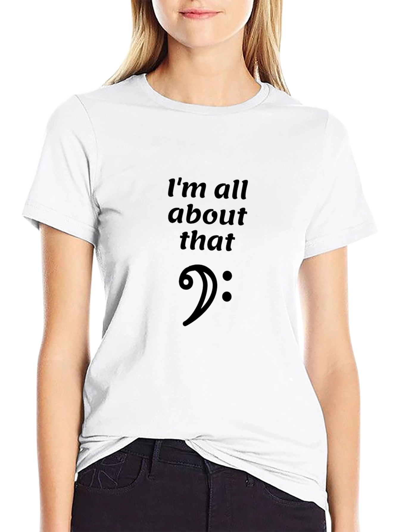 Im All About That Bass Clef T-Shirt