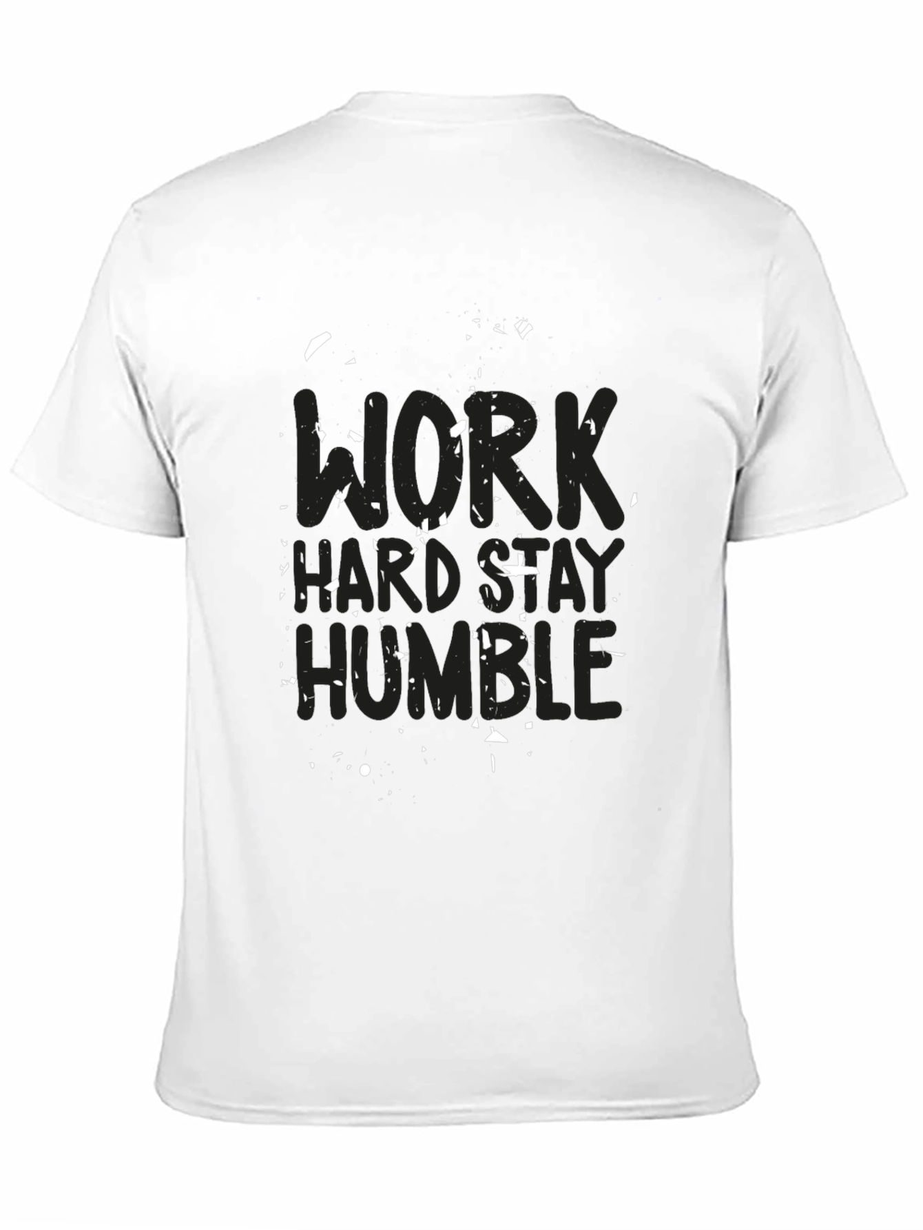 Work Hard Stay Humble Black T-Shirt