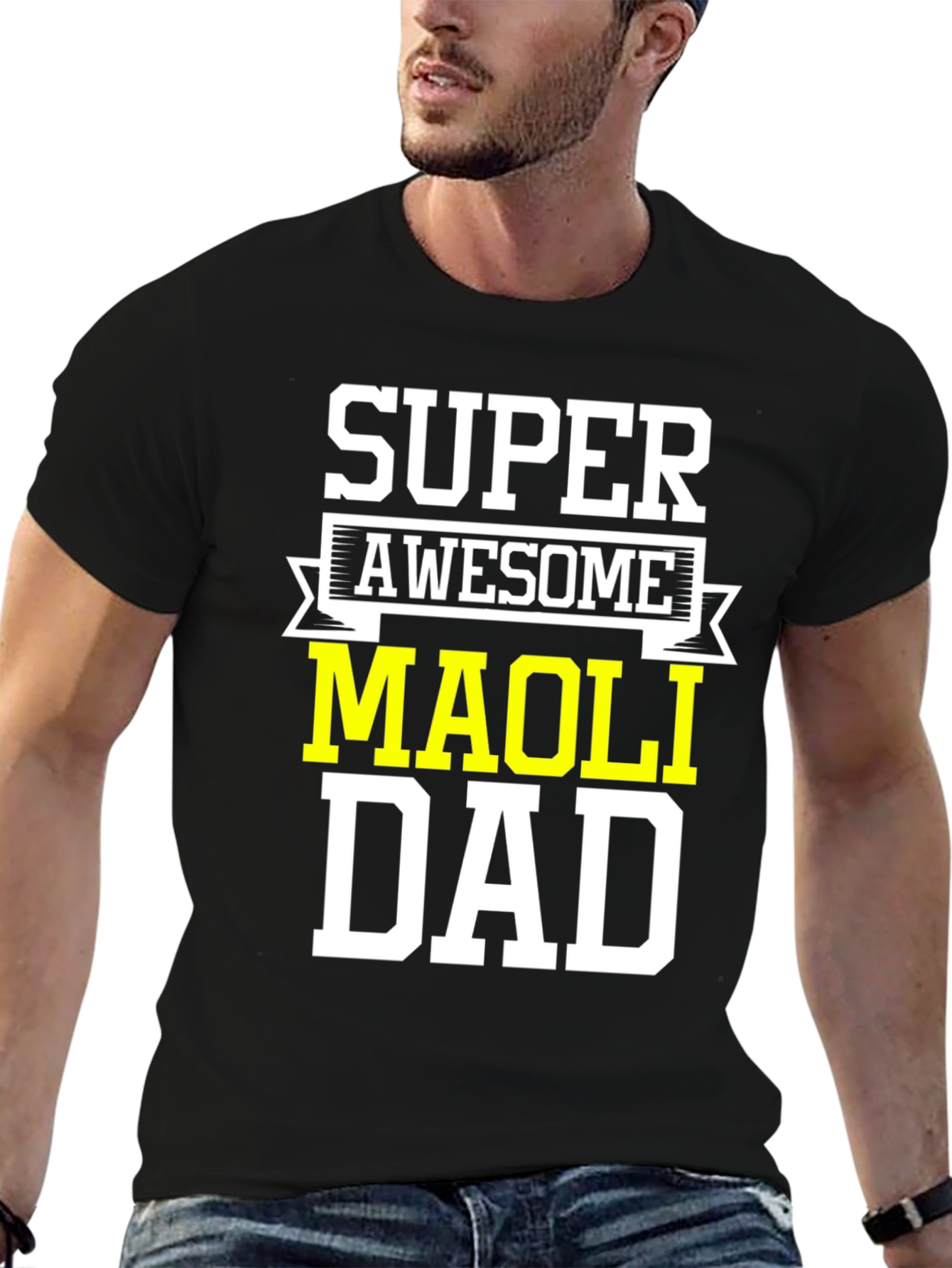 Super Awesome Maoli Dad T-Shirt