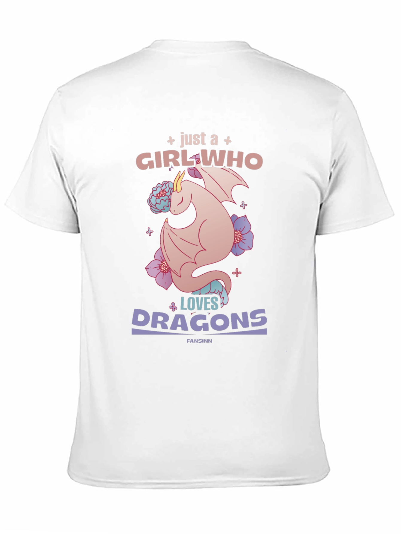 Girl Who Loves Dragons T-Shirt