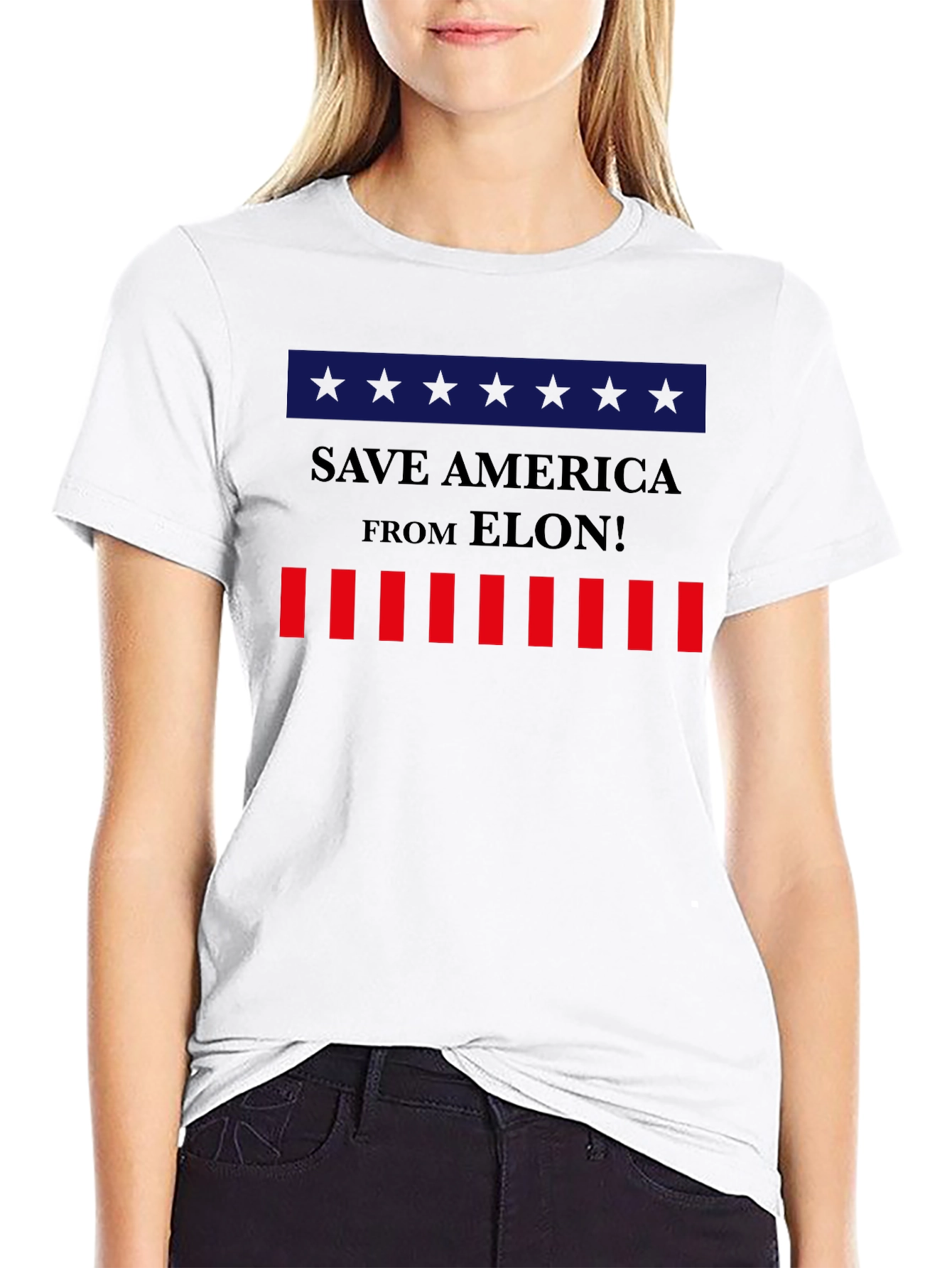 Save America From Elon! Graphic Tee