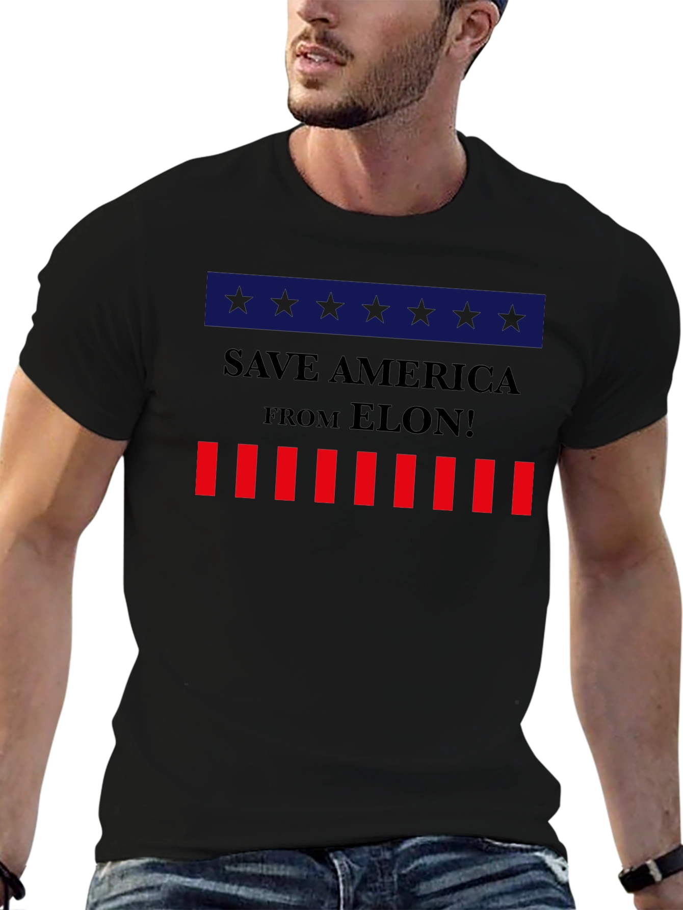 Save America From Elon! Graphic Tee