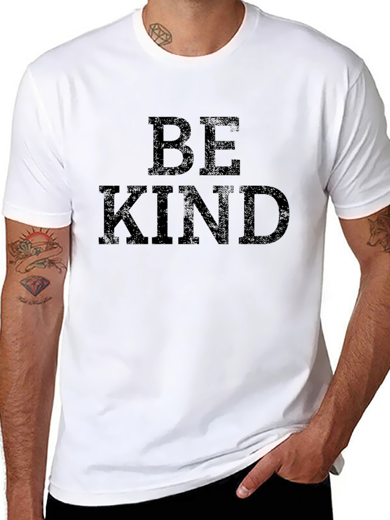 Be Kind Graphic T-Shirt -  Mens Casual Tee