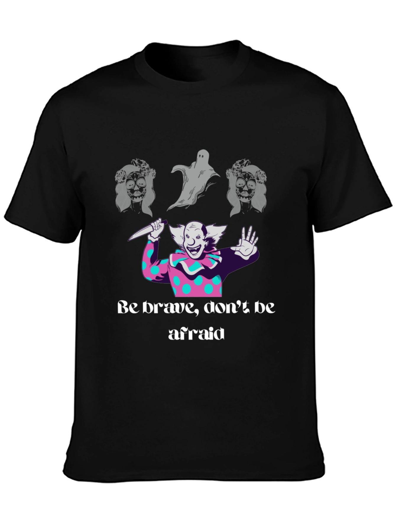 Be Brave Halloween Graphic Tee