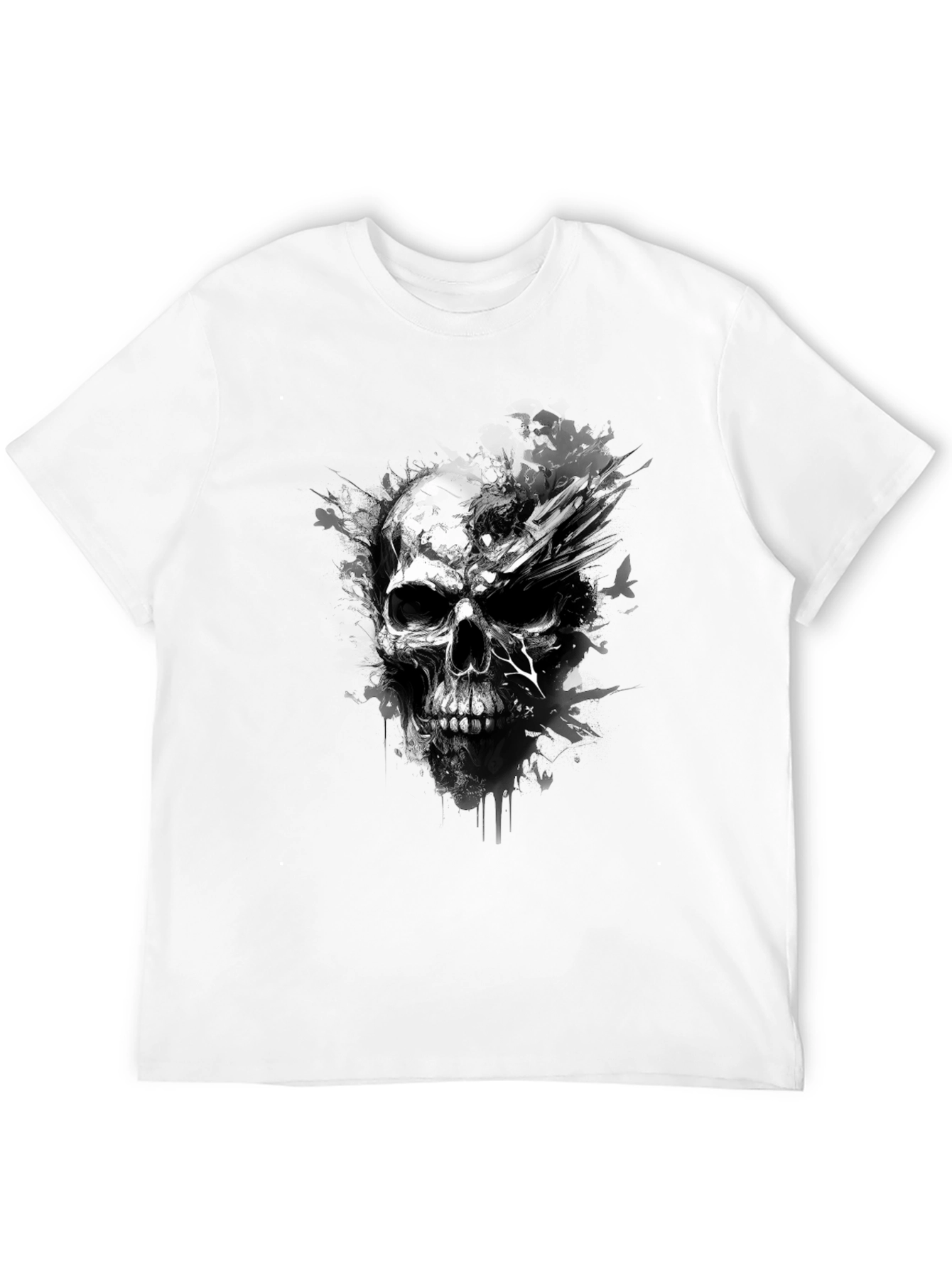 Skull Graphic Black T-Shirt