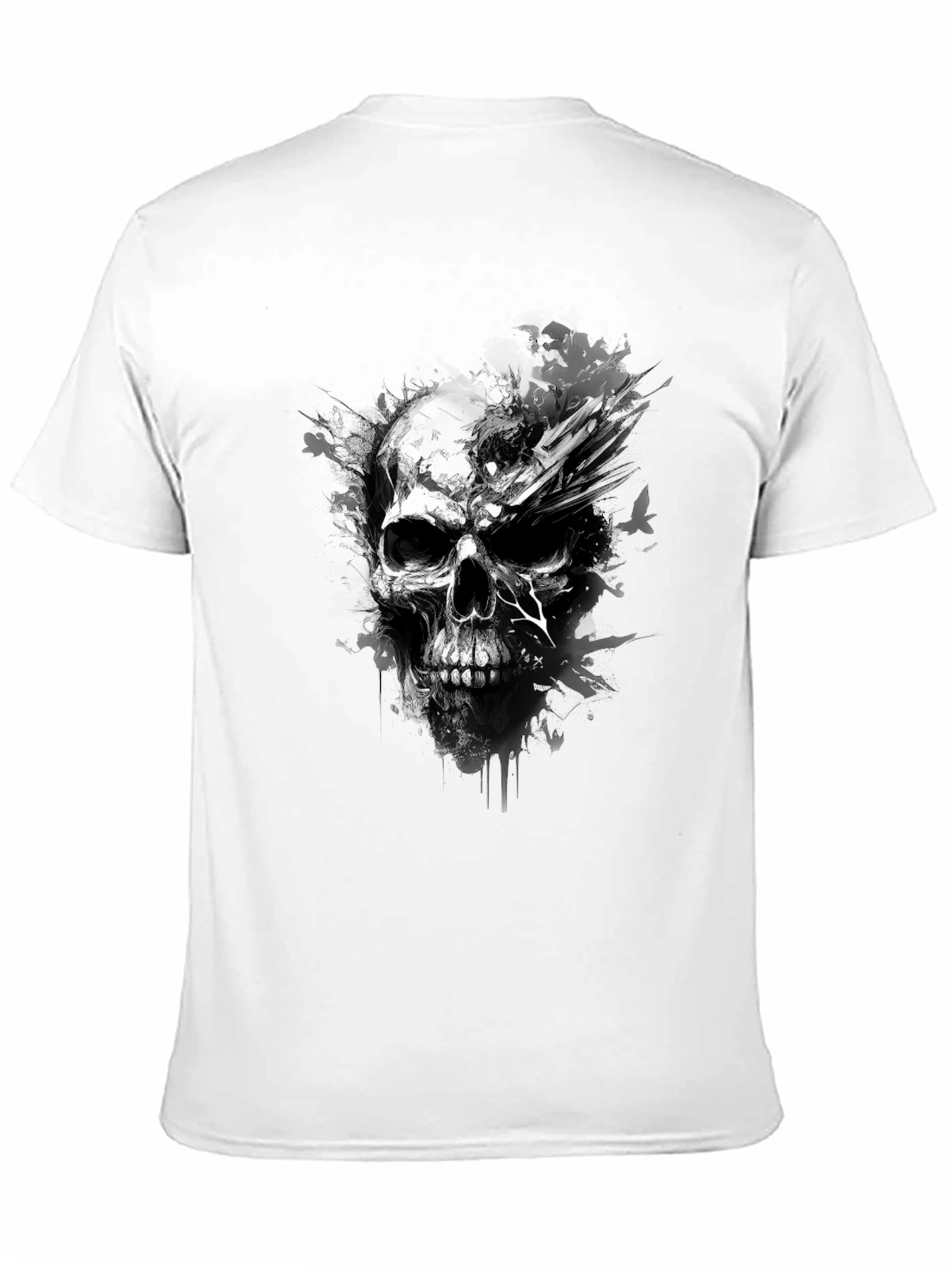 Skull Graphic Black T-Shirt