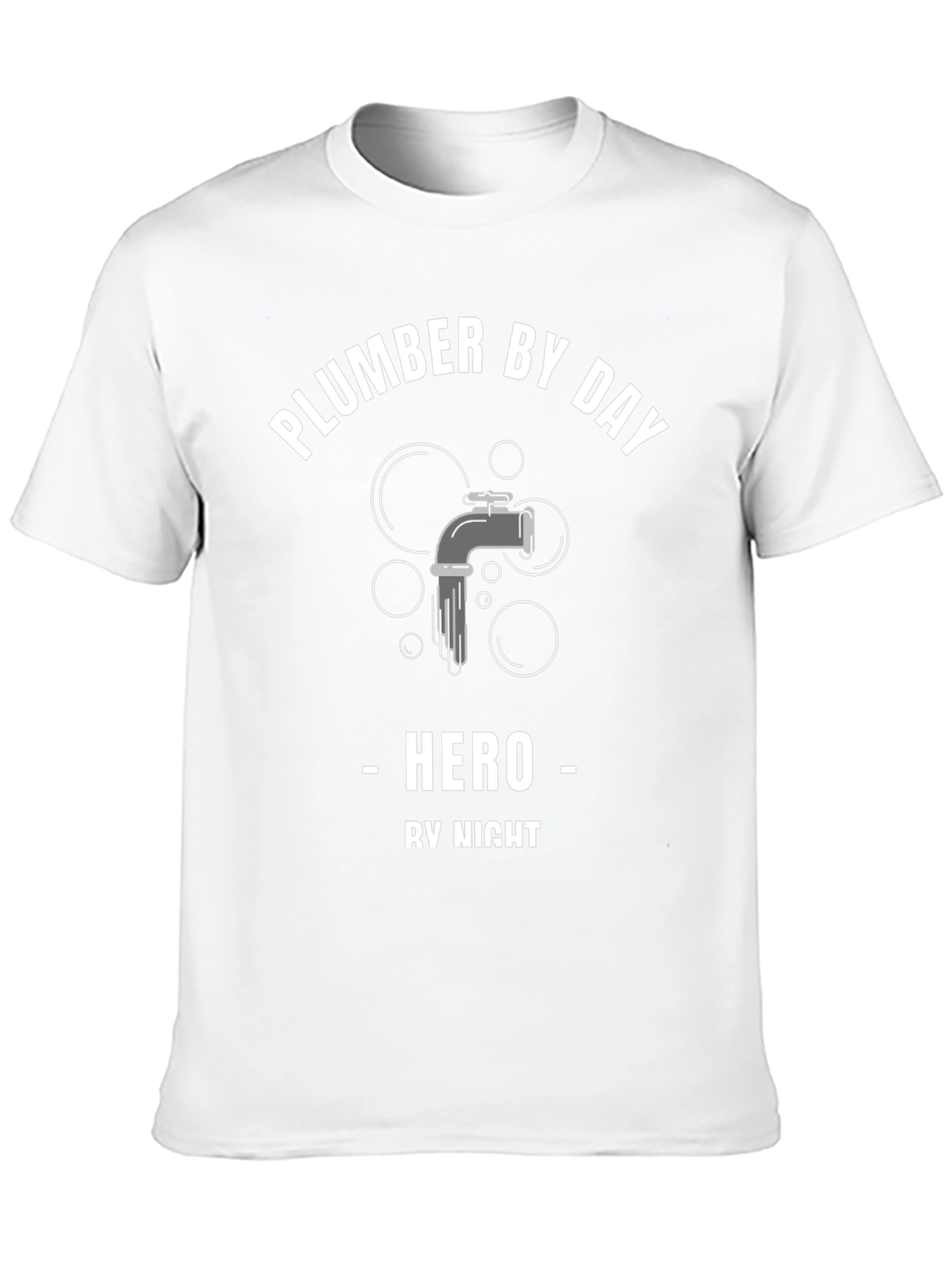 Plumber By Day Hero By Night T-Shirt