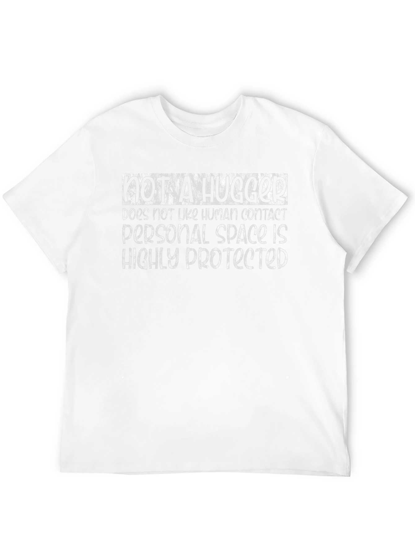 Not a Hugger Graphic Tee - Introvert T-Shirt