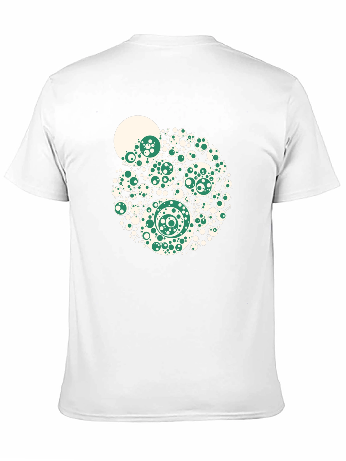 Abstract Circle Design T-Shirt