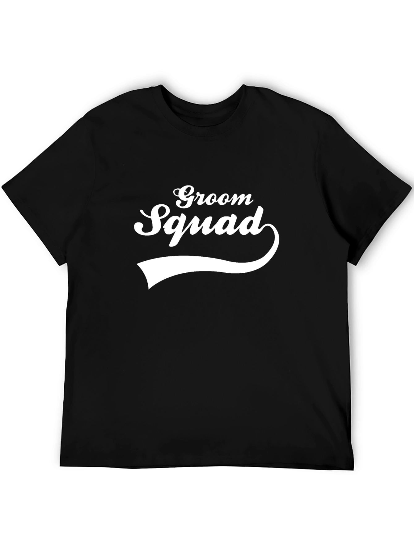 Groom Squad Black T-Shirt