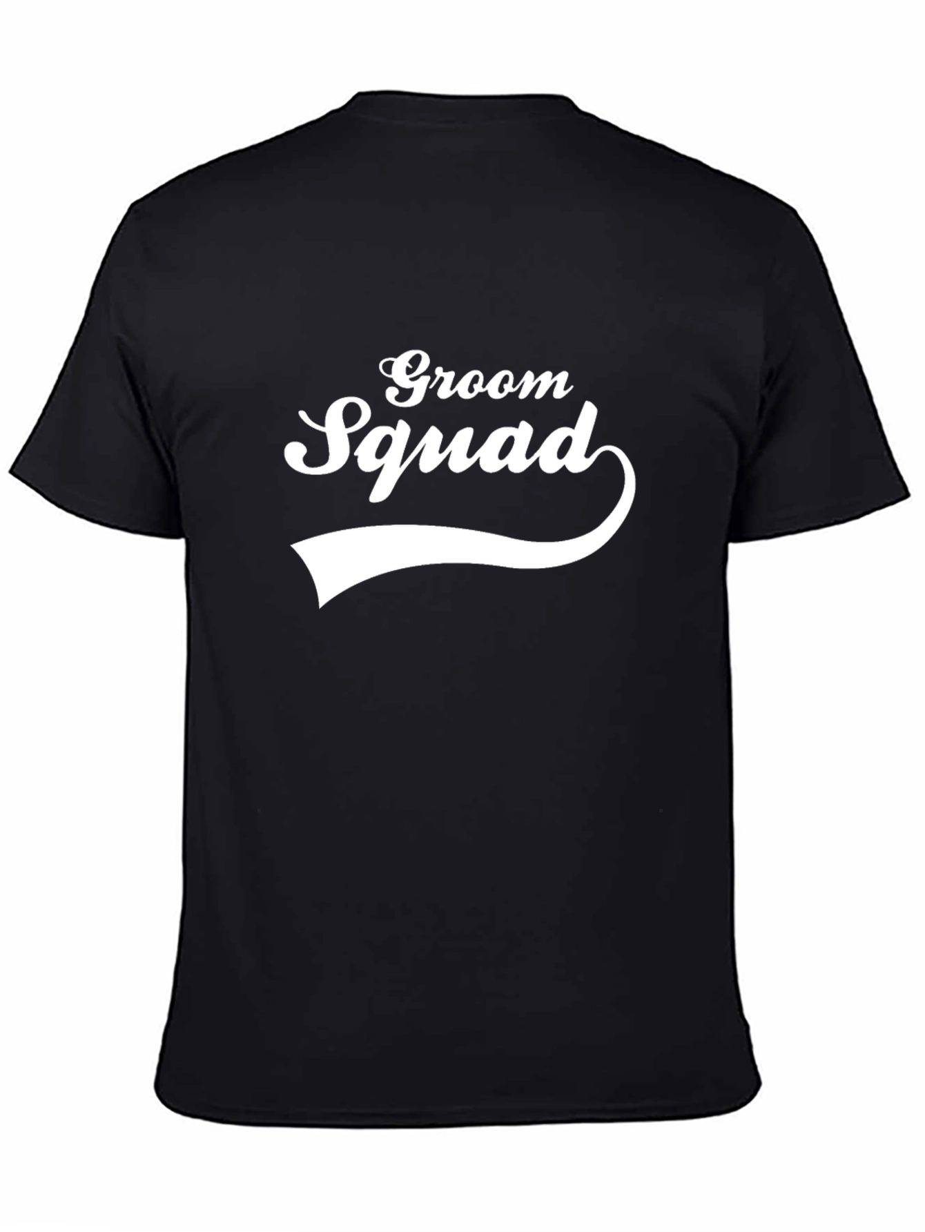 Groom Squad Black T-Shirt