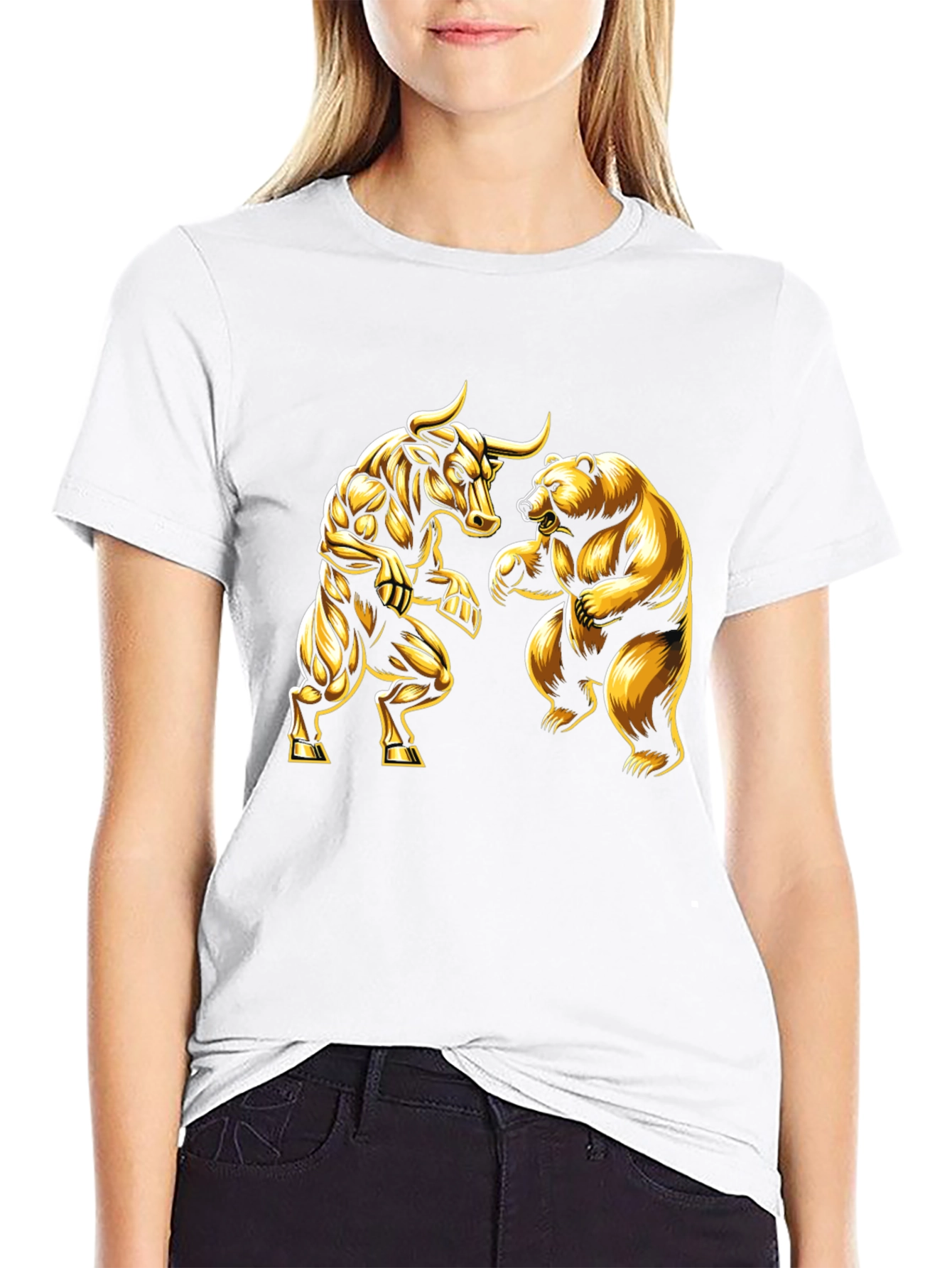 Bull vs Bear Graphic Tee - Investor Apparel