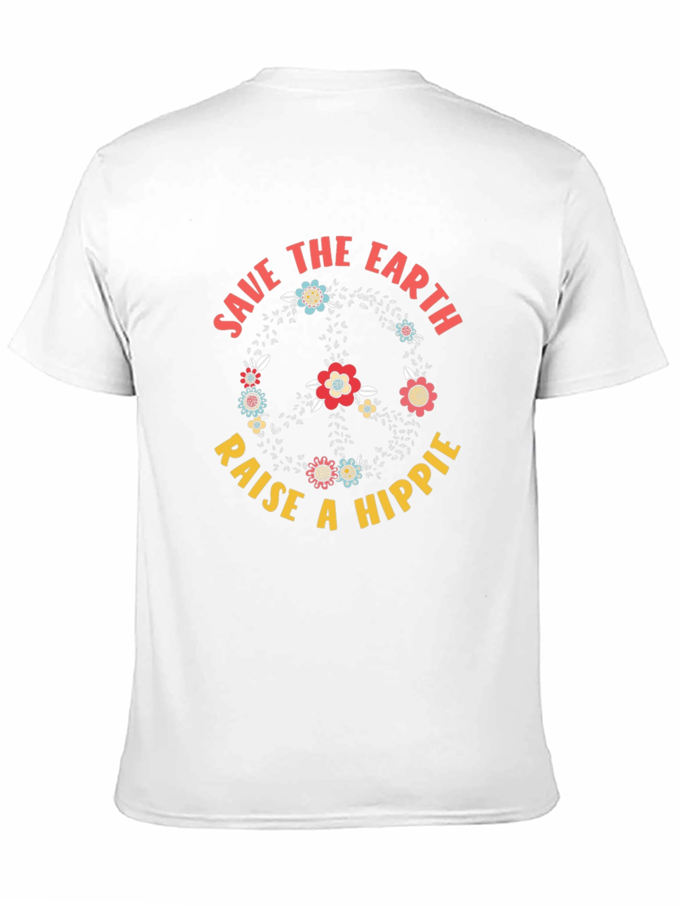 Save the Earth Hippie Graphic T-Shirt