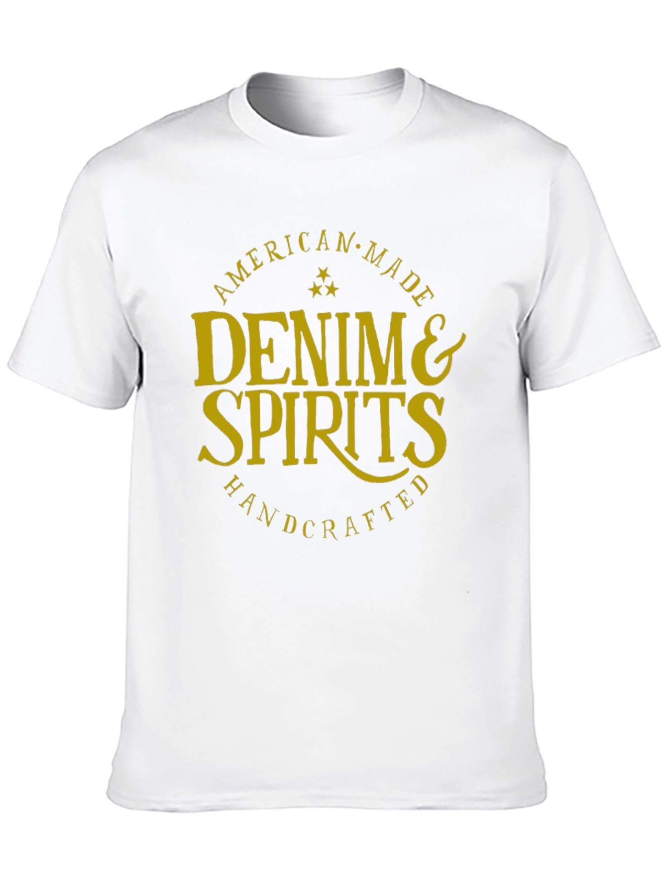 Denim & Spirits Graphic Tee - American Made